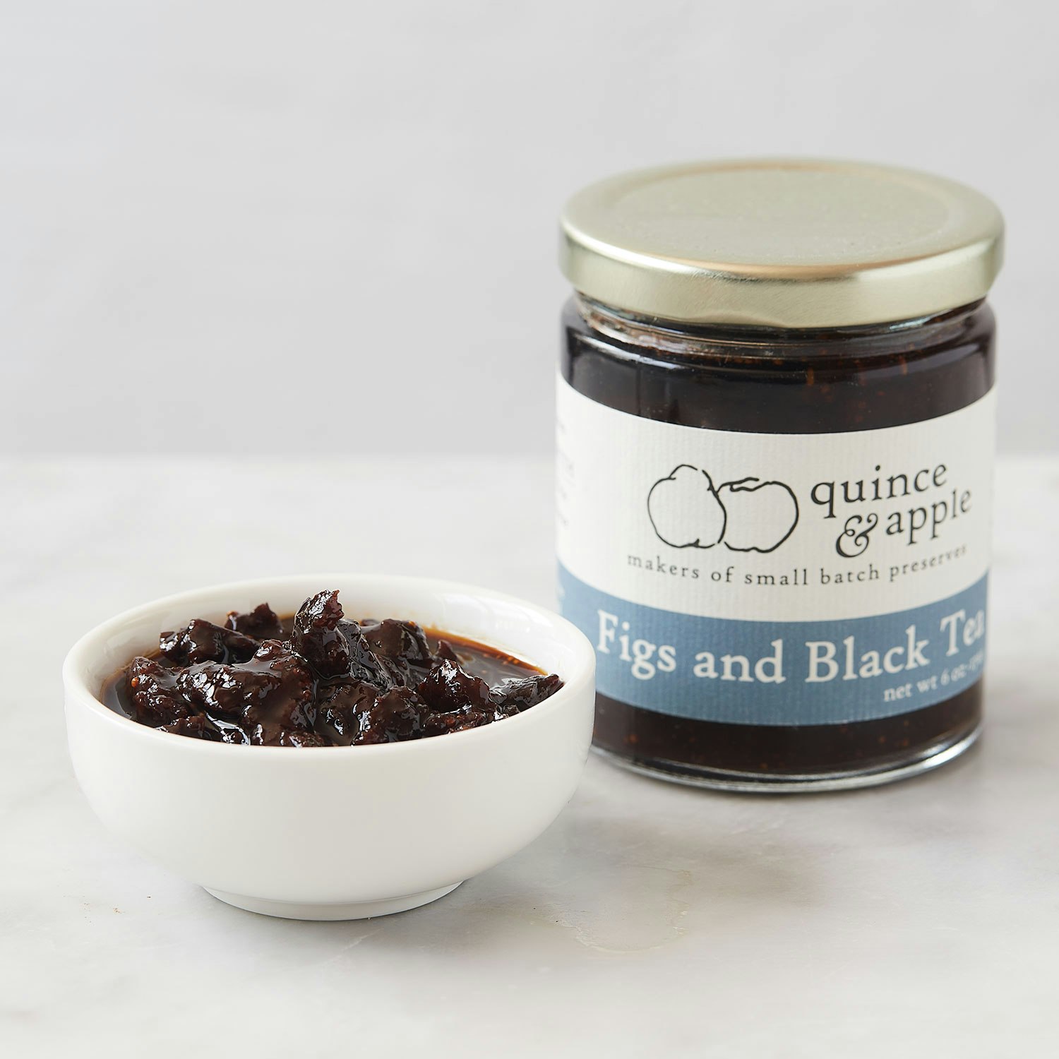 Quince & Apple Company Figs & Black Tea Preserves