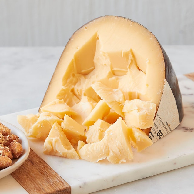 Maple Leaf Red Wax Gouda – a sweet, creamy Gouda cheese | Murray's Cheese