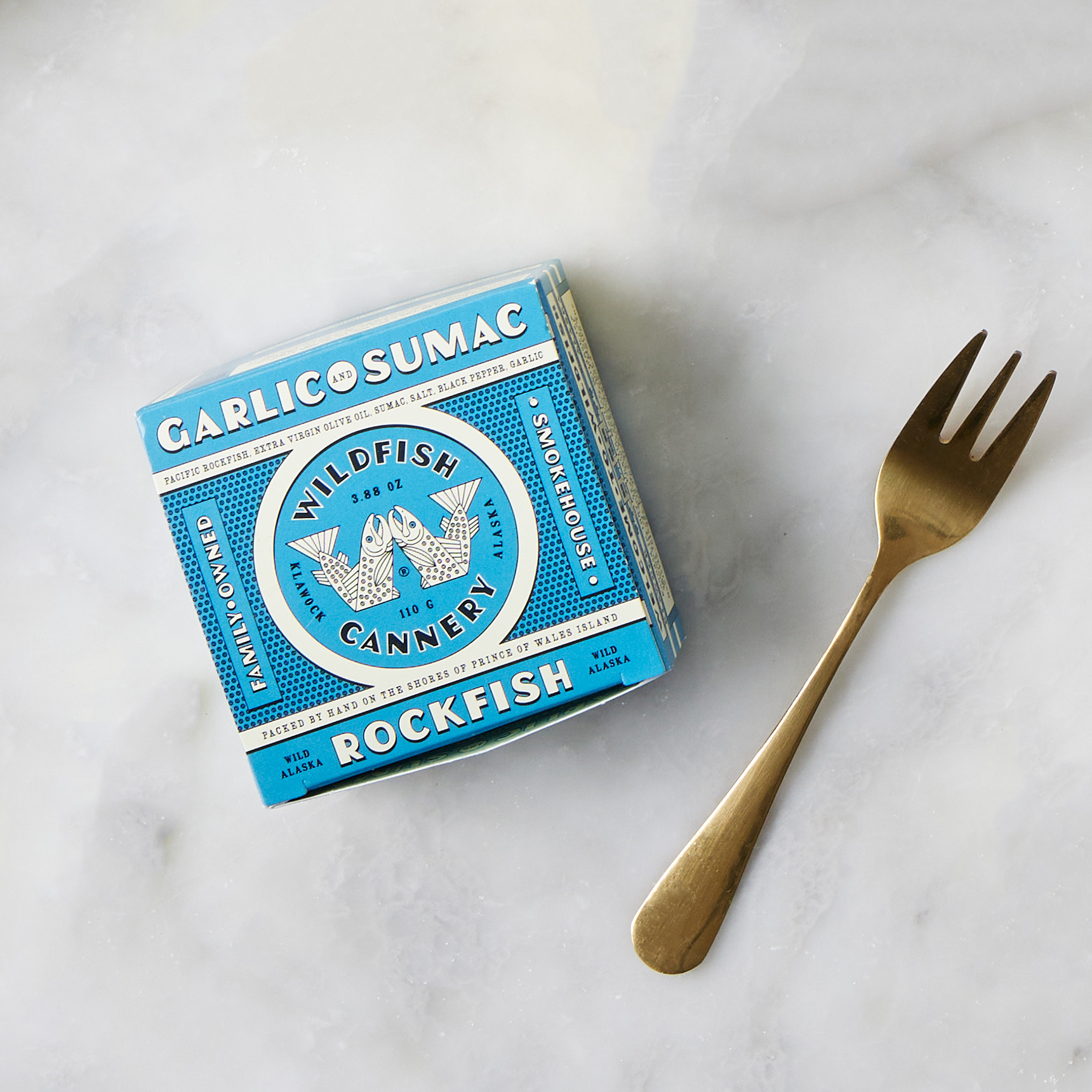 Wildfish Cannery Rockfish With Garlic & Sumac – tinned fish