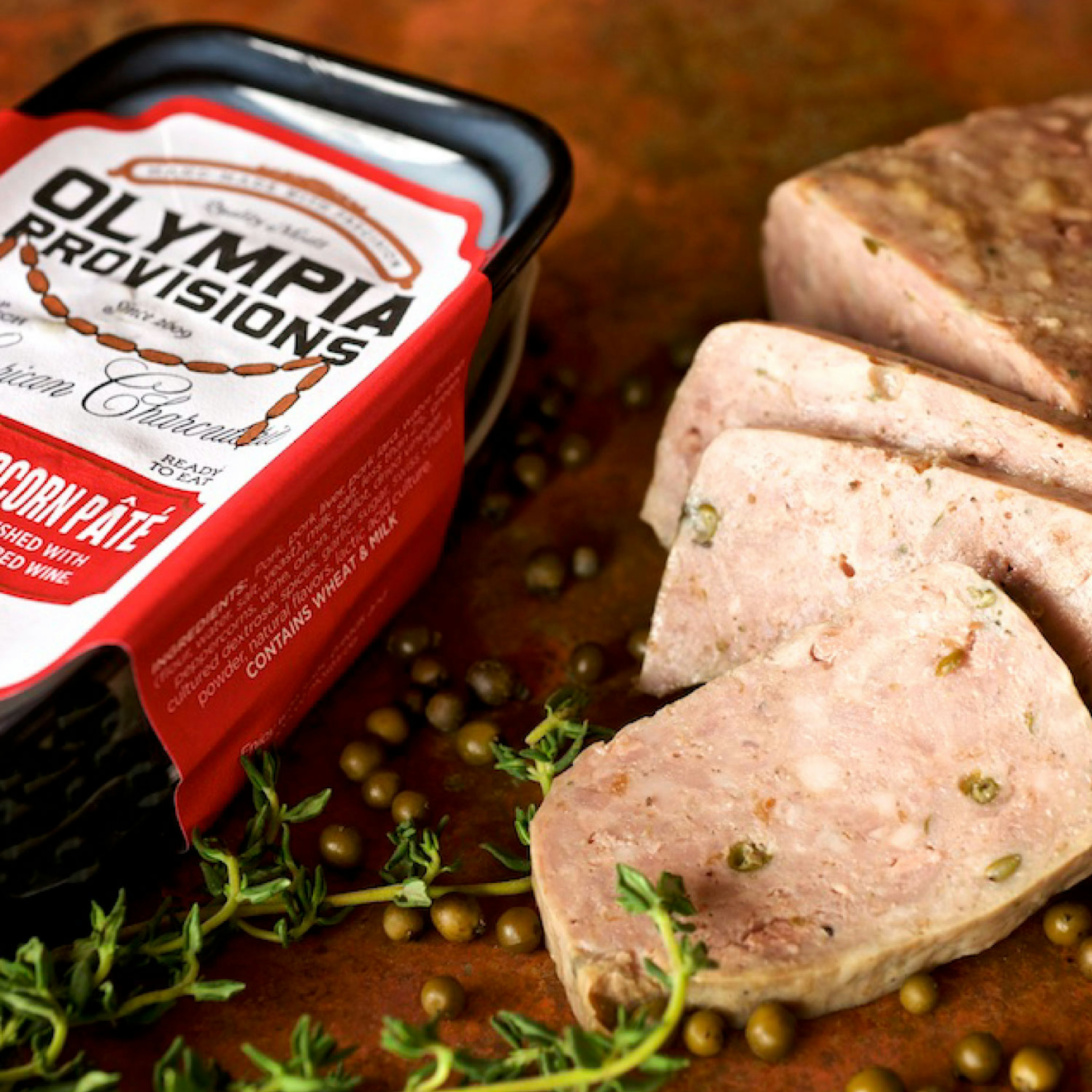 Olympia Provisions Green Peppercorn Pate meats