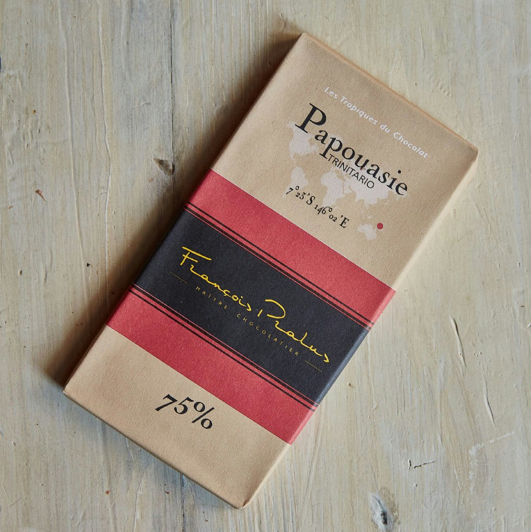 pralus chocolatier tablette papouasie bar specialty foods