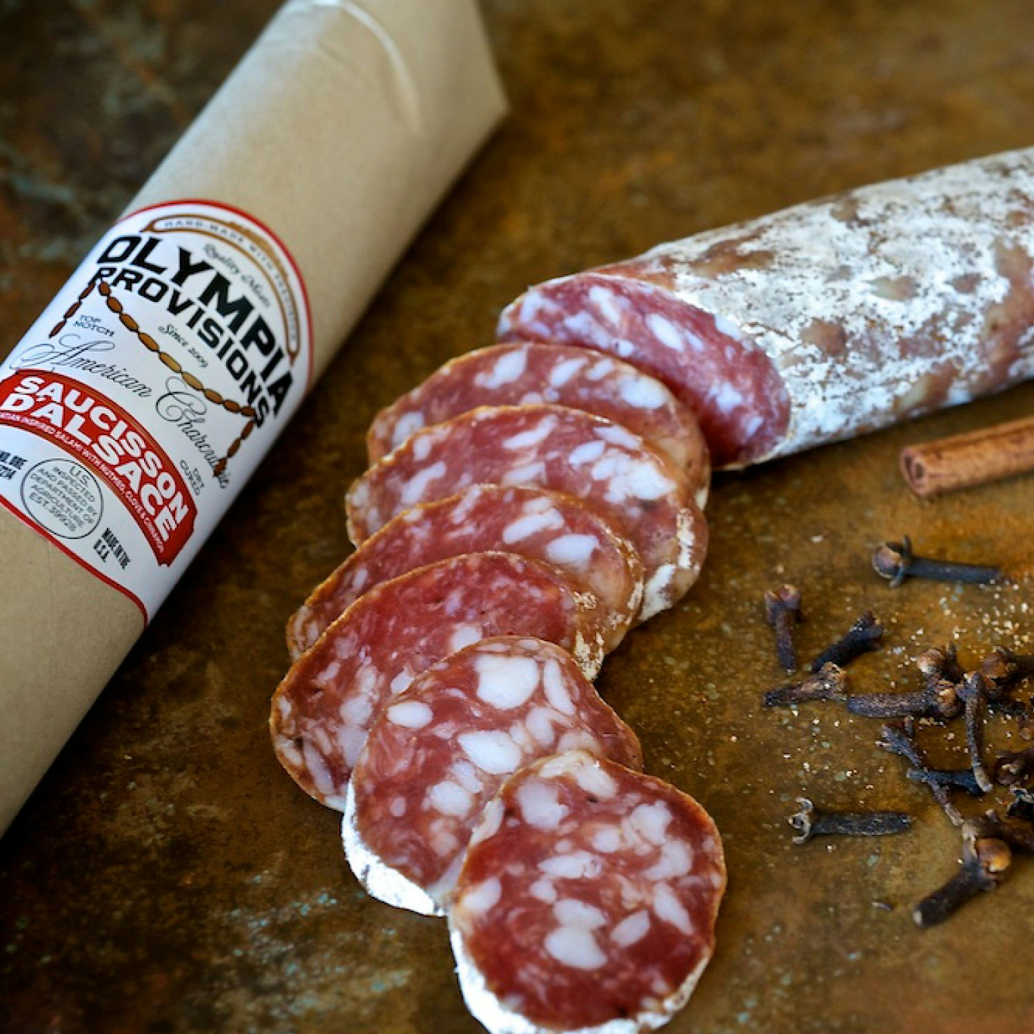 Olympia Provisions Saucisson DAlsace meats