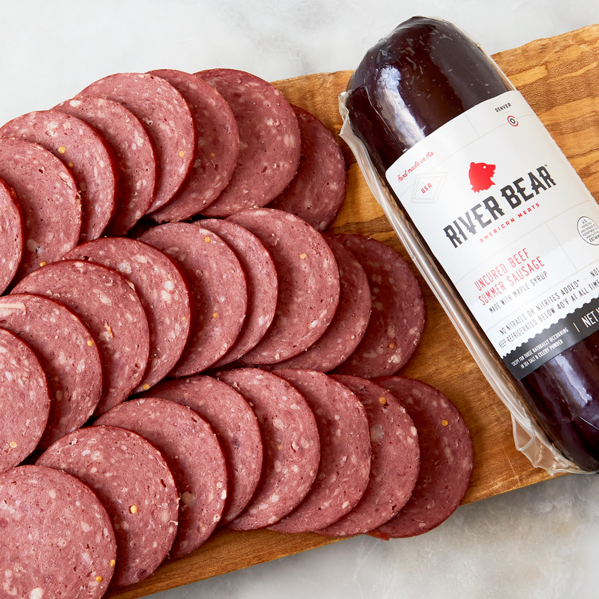 River Bear Uncured Summer Sausage Murray's Cheese