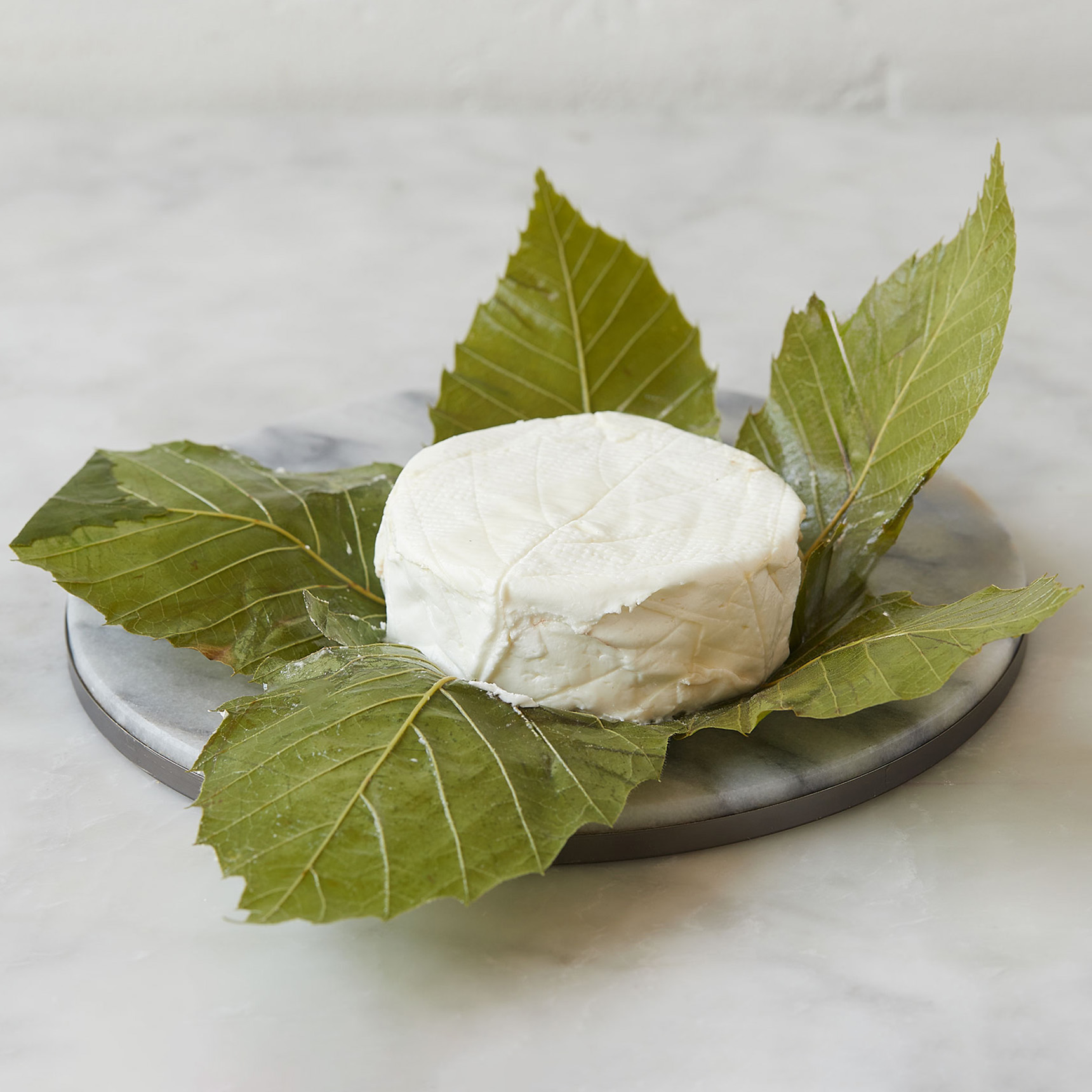 Capriole O’Banon - goat cheese wrapped in bourbon-soaked leaves ...