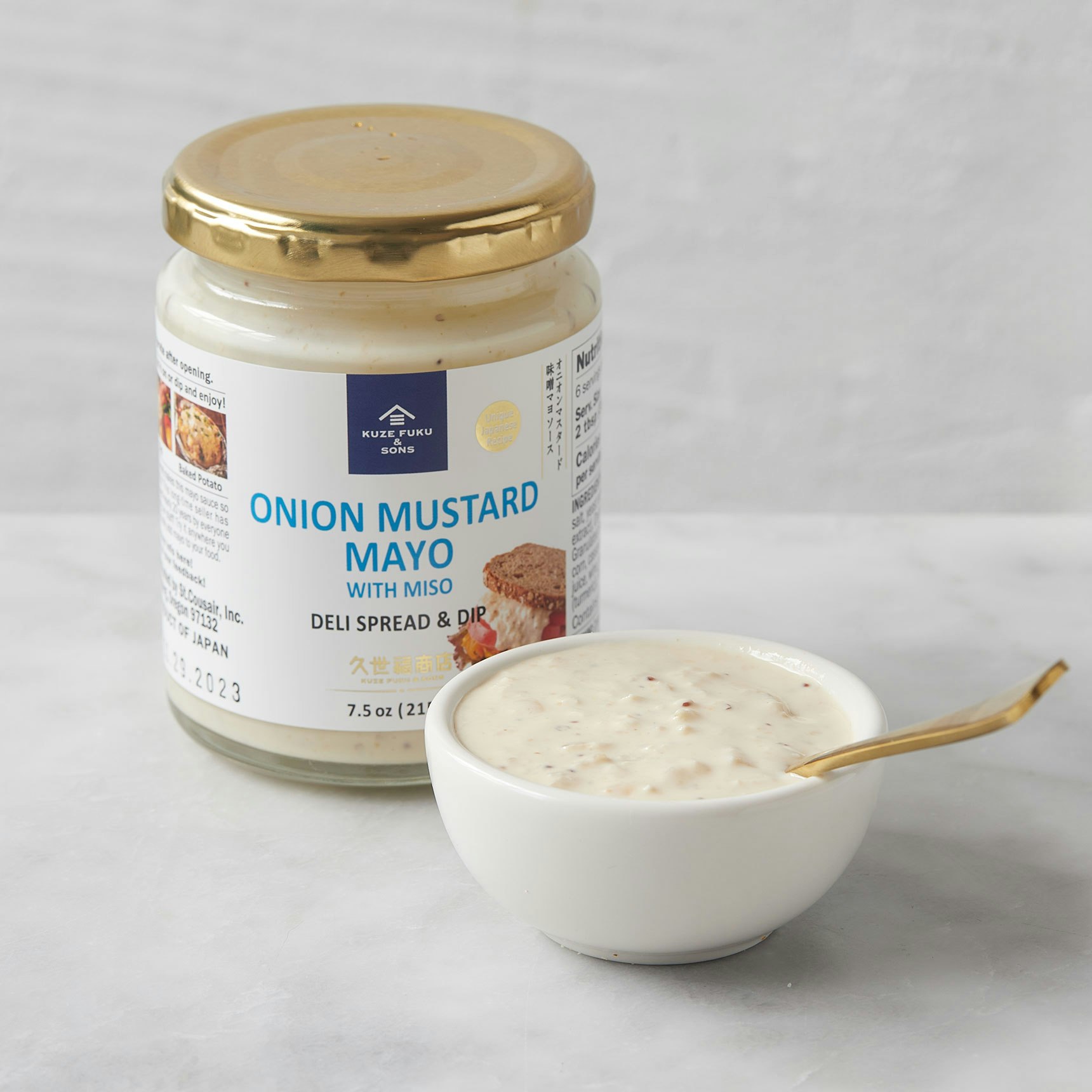 Kuze Fuku & Sons Onion Mustard Mayo With Miso
