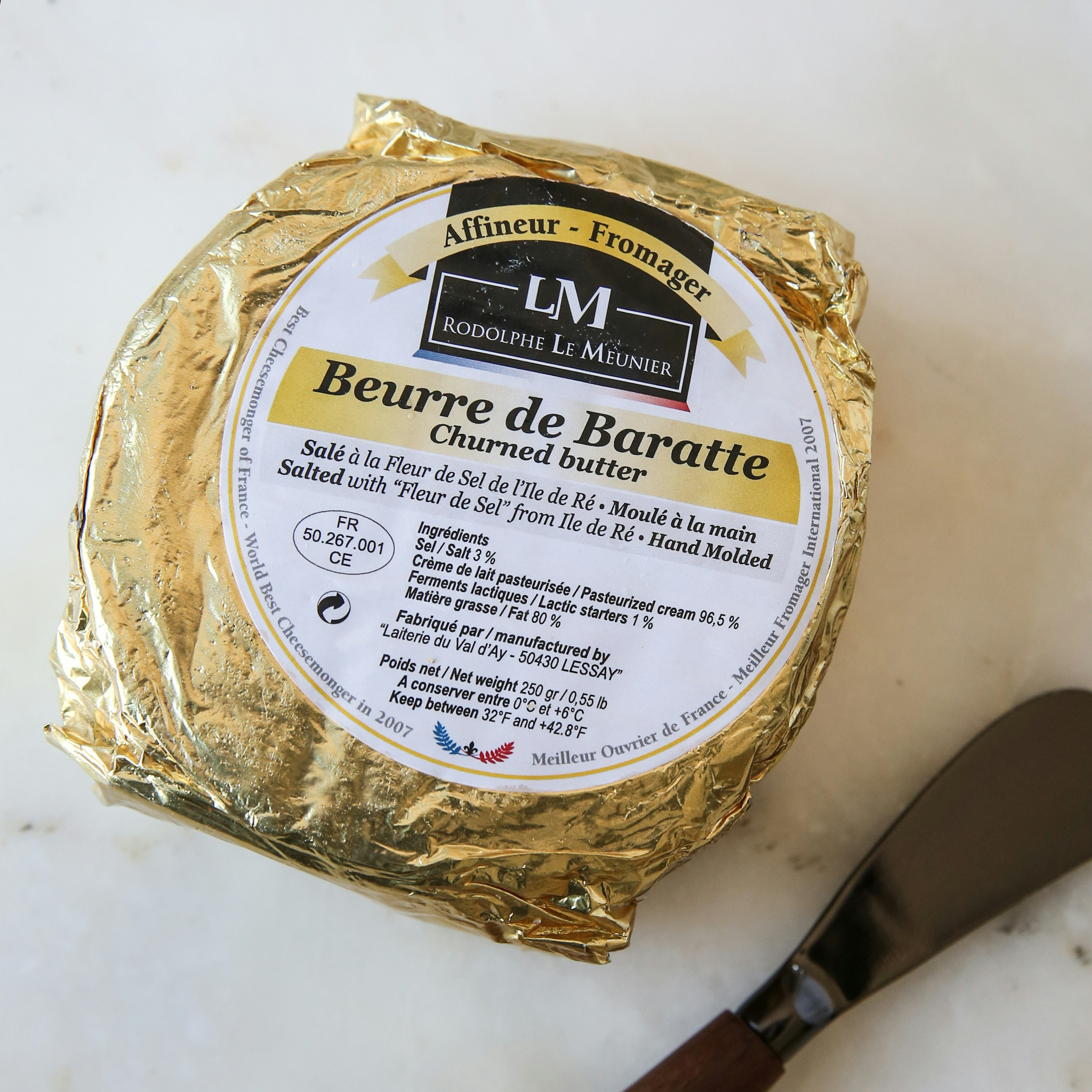 rodolphe salted butter specialty foods