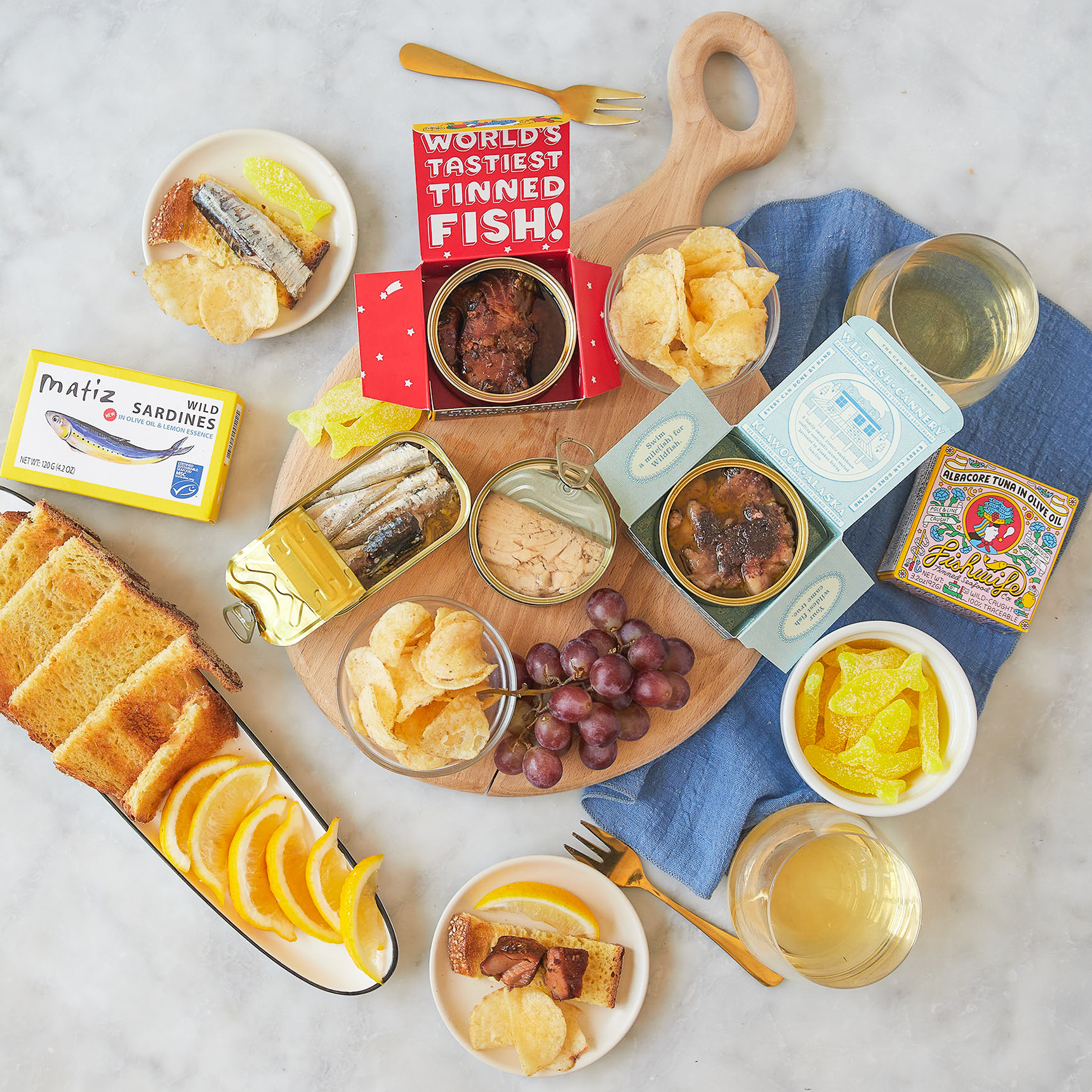 The Big Fish Sampler – a gourmet tinned fish gift set | Murray's