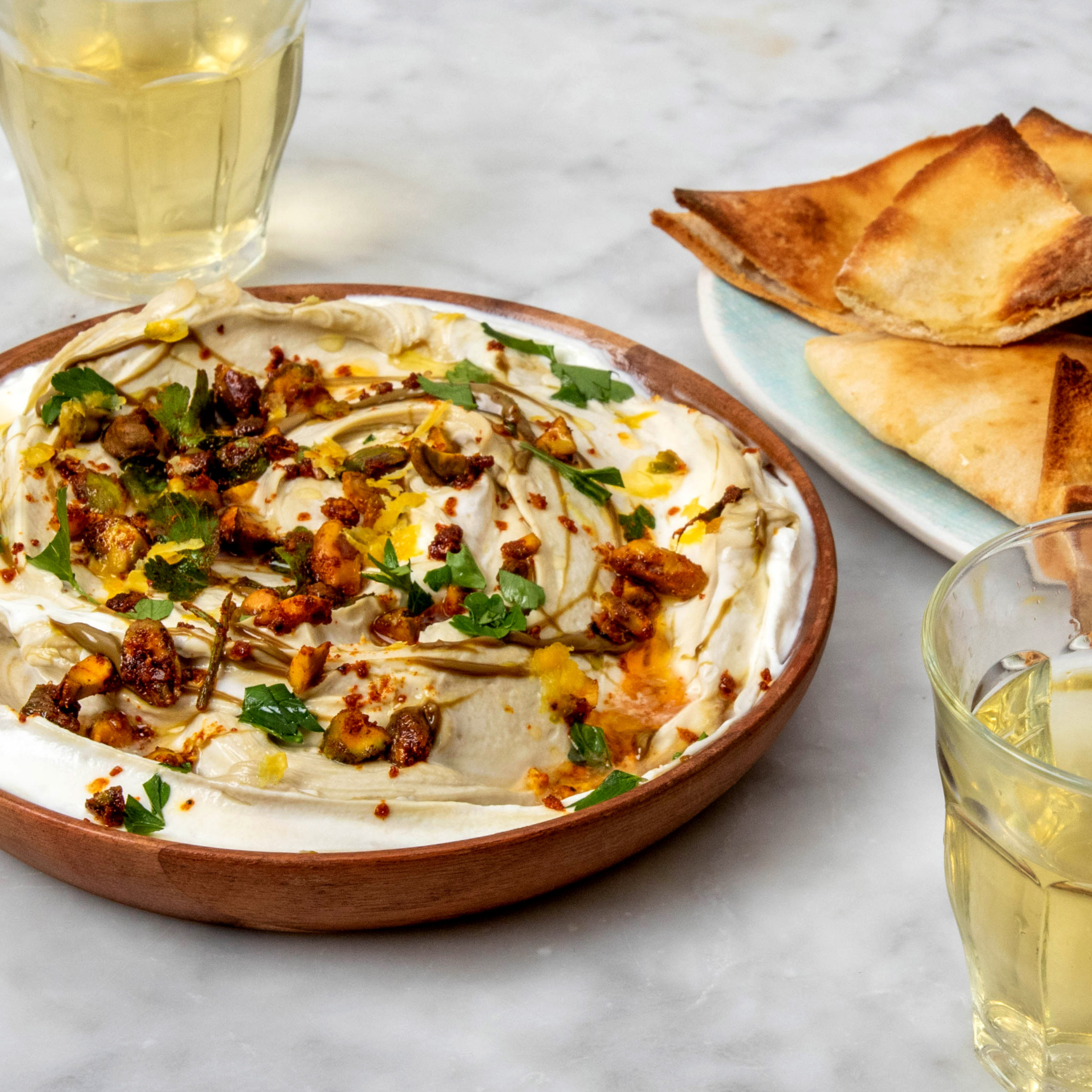 Lemon Pistachio Labne Dip | Murray's Cheese