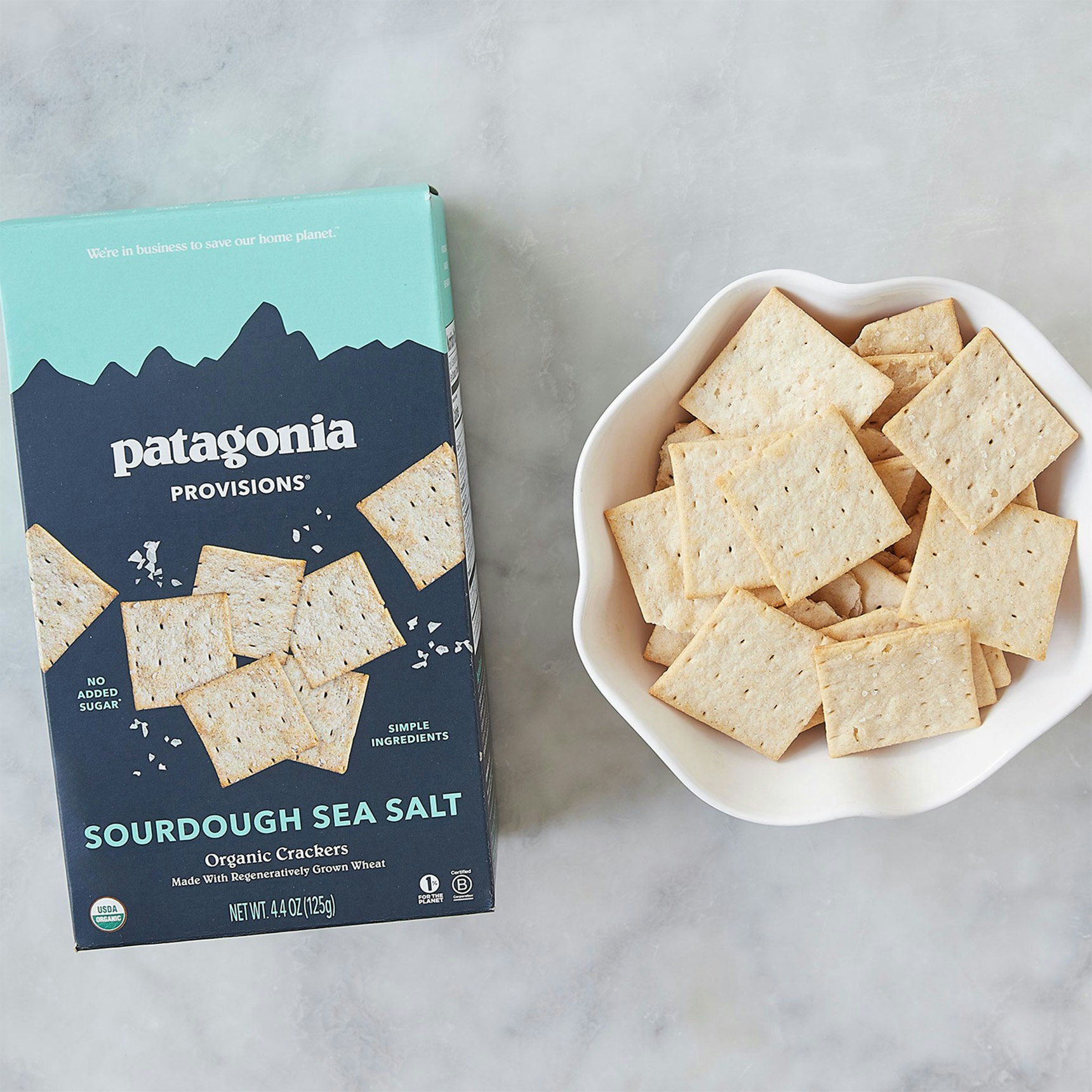 Patagonia Provisions Organic Sourdough Sea Salt Crackers specialty foods