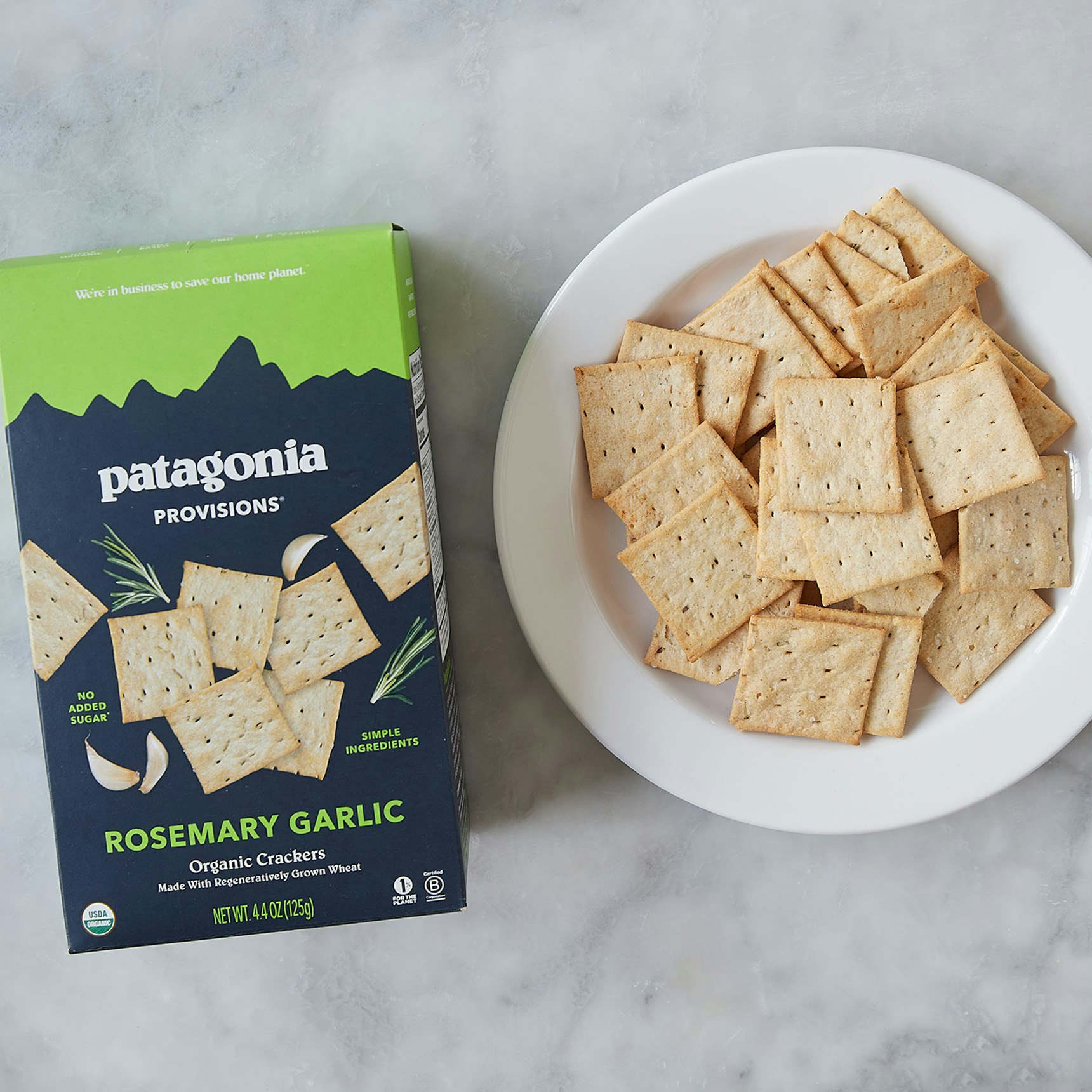 Patagonia Provisions Rosemary and Garlic Crackers specialty foods