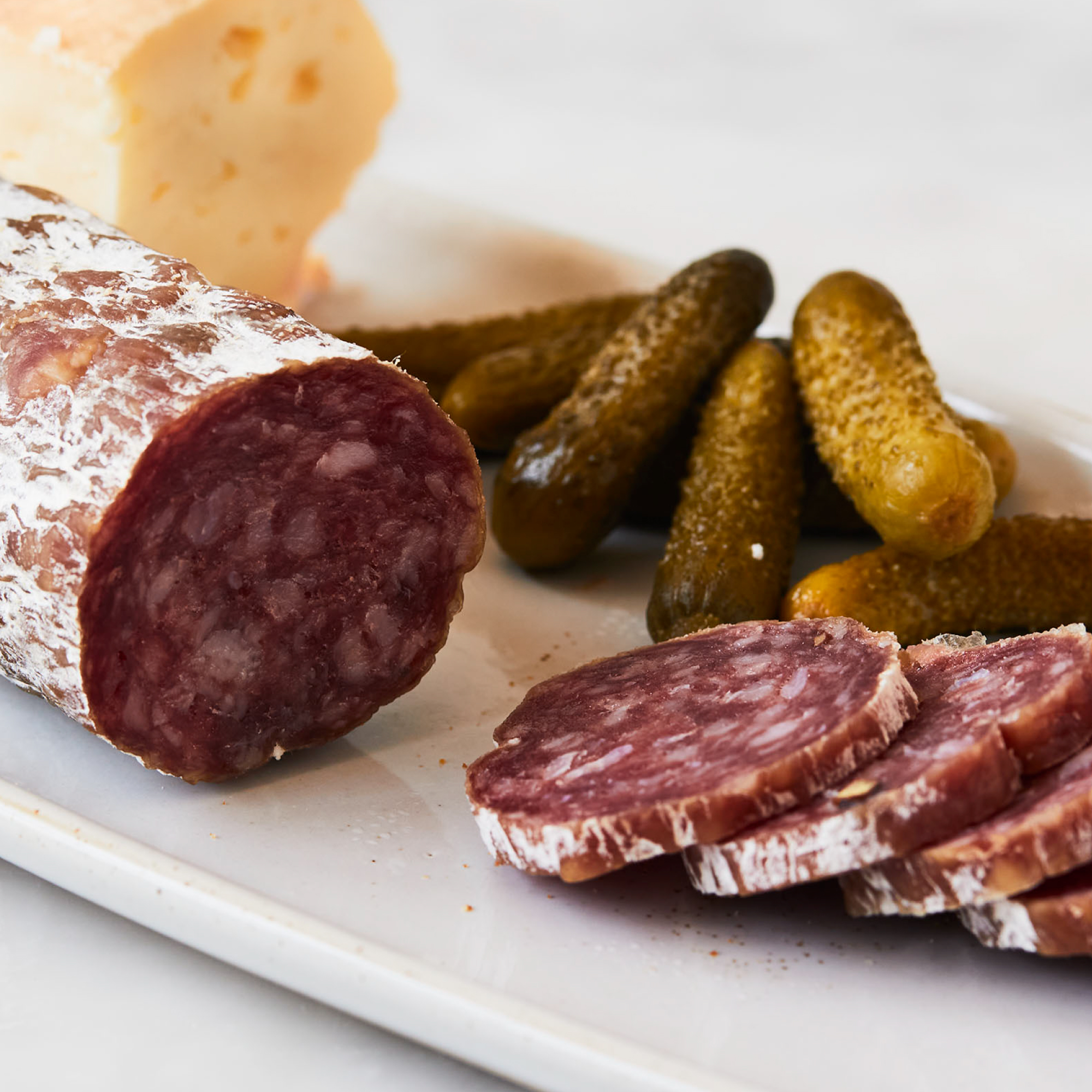 Murray’s Sopressata Salami a peppery, aromatic drycured salami
