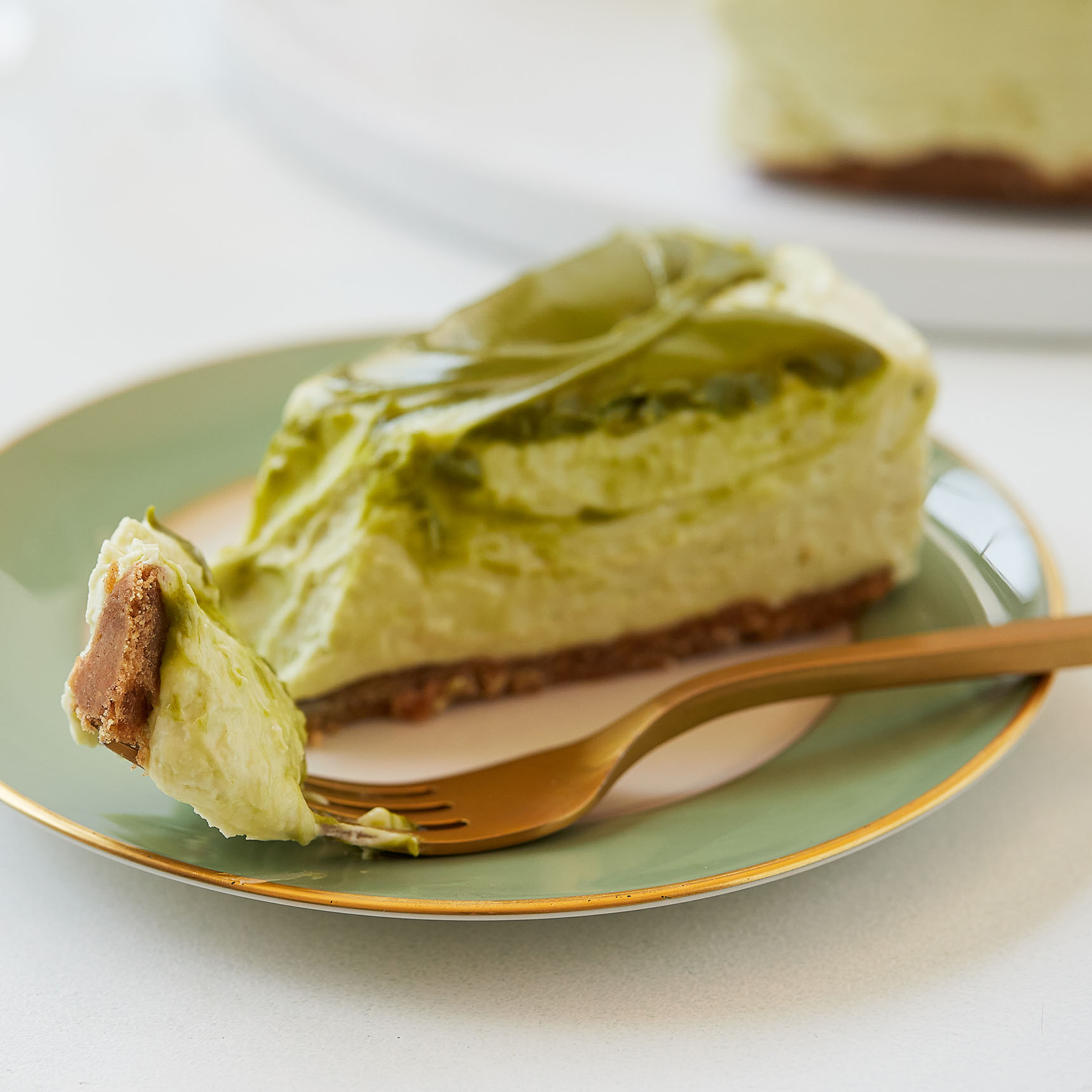 Matcha Swirl Cheesecake | Murray's Cheese