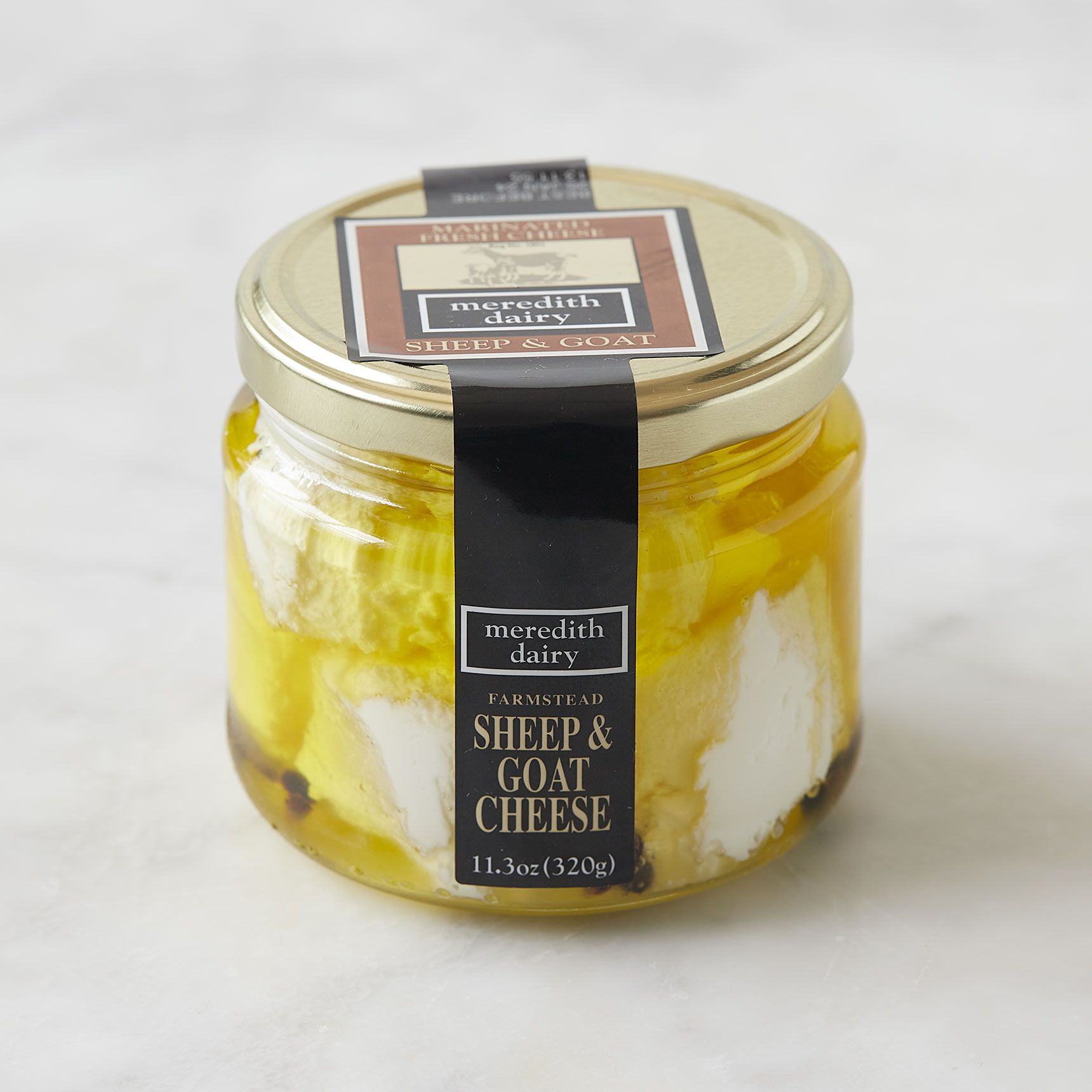 Meredith Dairy Marinated Sheep & Goat Cheese a fresh, creamy, feta