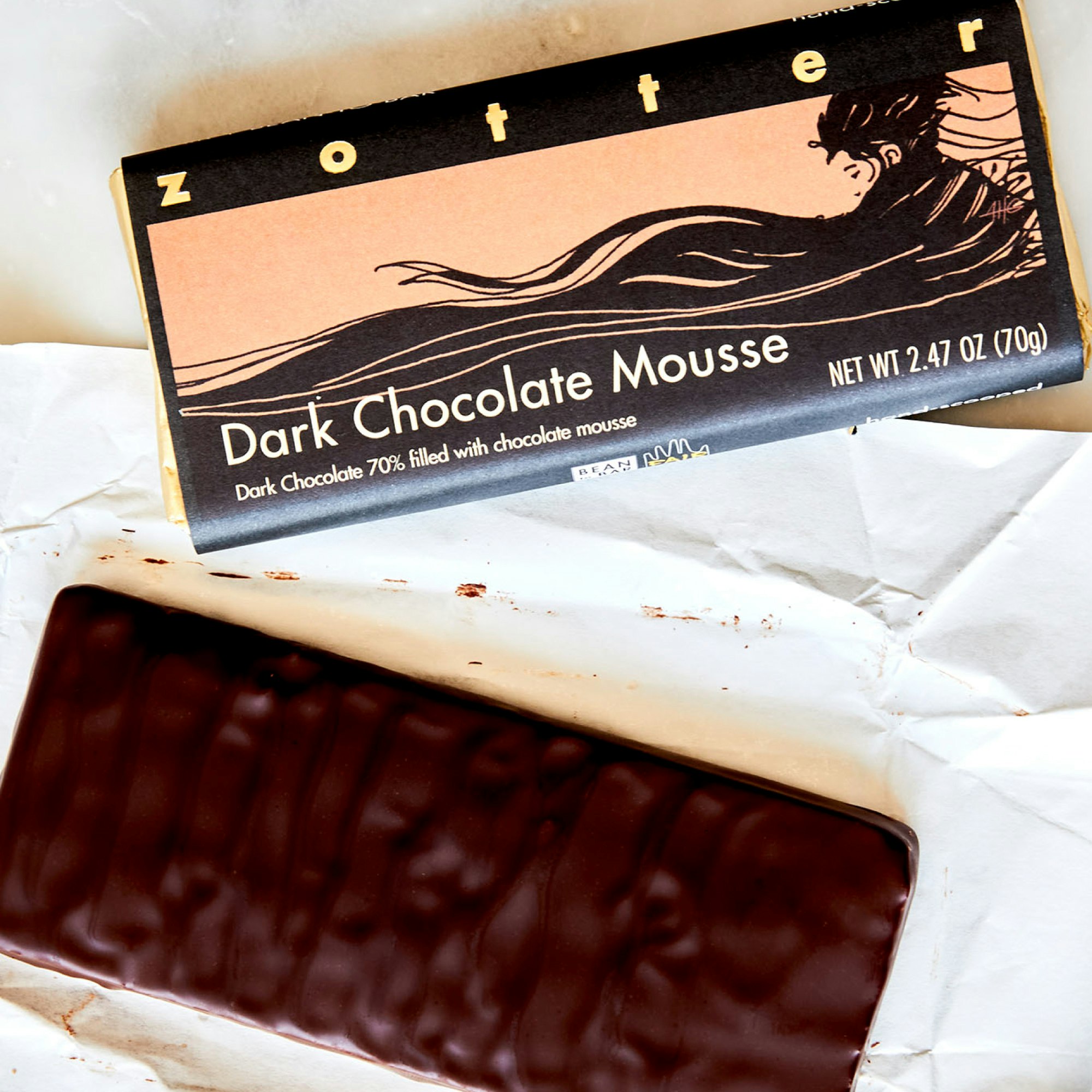 zotter chocolates dark chocolate mousse specialty foods