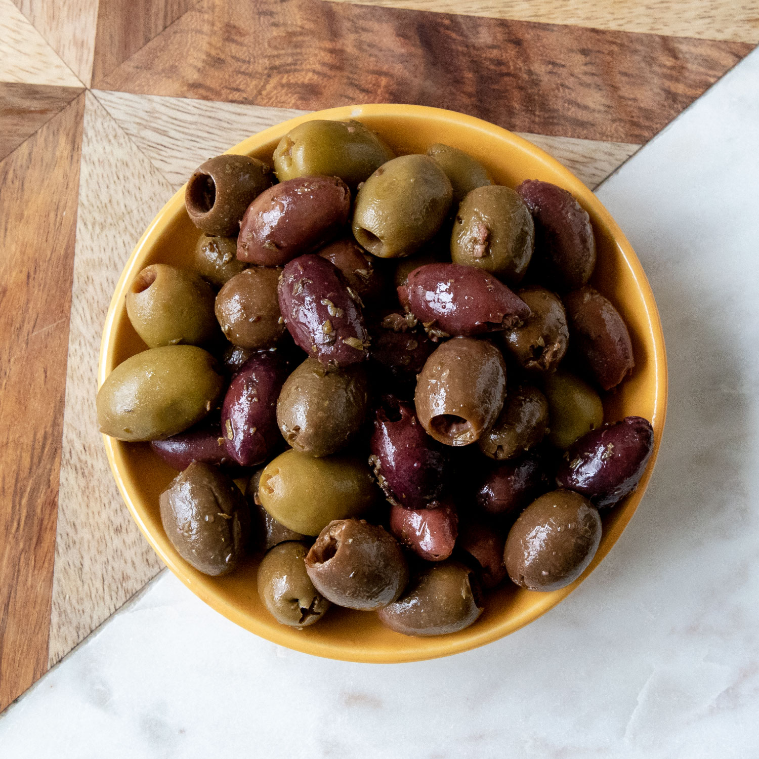 Pitted Greek Olive Mix a fruity, smoky blend of olives Murray's Cheese