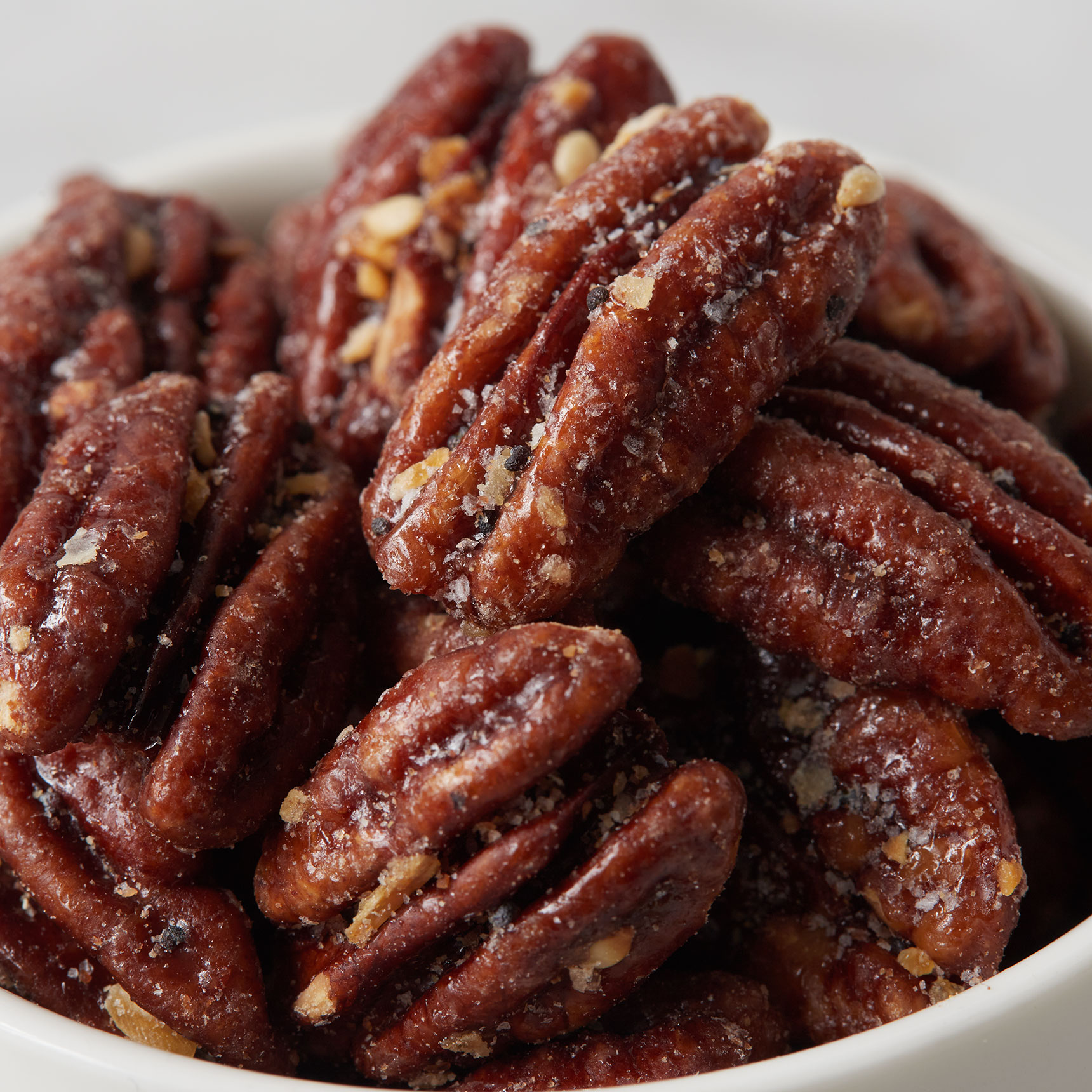 Fortune Favors Everything Candied Pecans – savory-sweet nuts