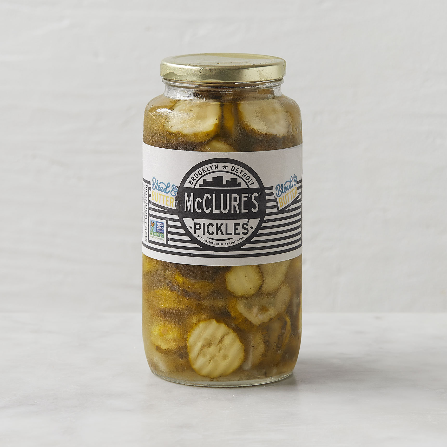 McClure’s Pickles Bread N’ Butter Pickles a sweet, tangy, crunchy pickle Murray's Cheese