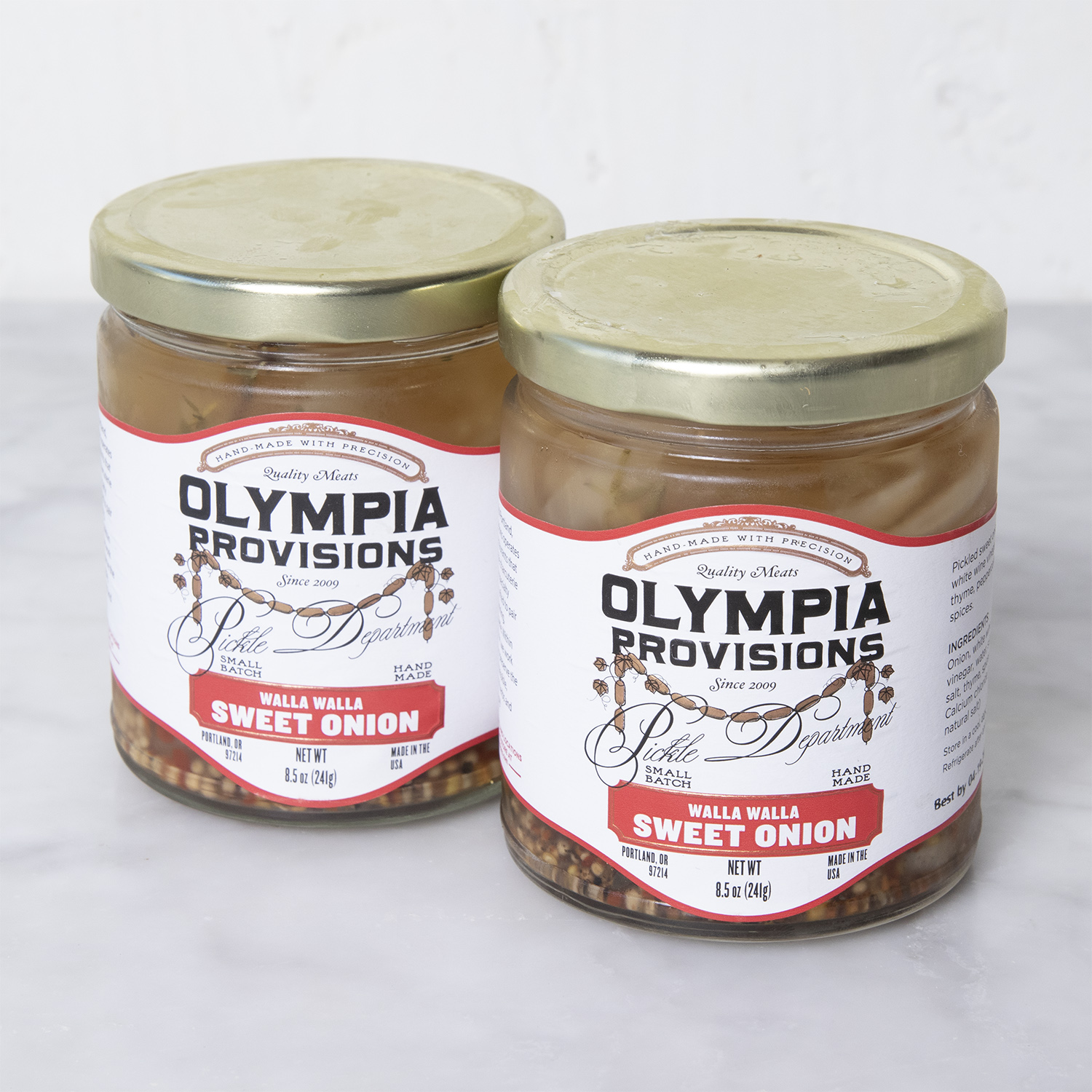 Olympia Provisions Pickled Walla Walla Sweet Onions – tangy