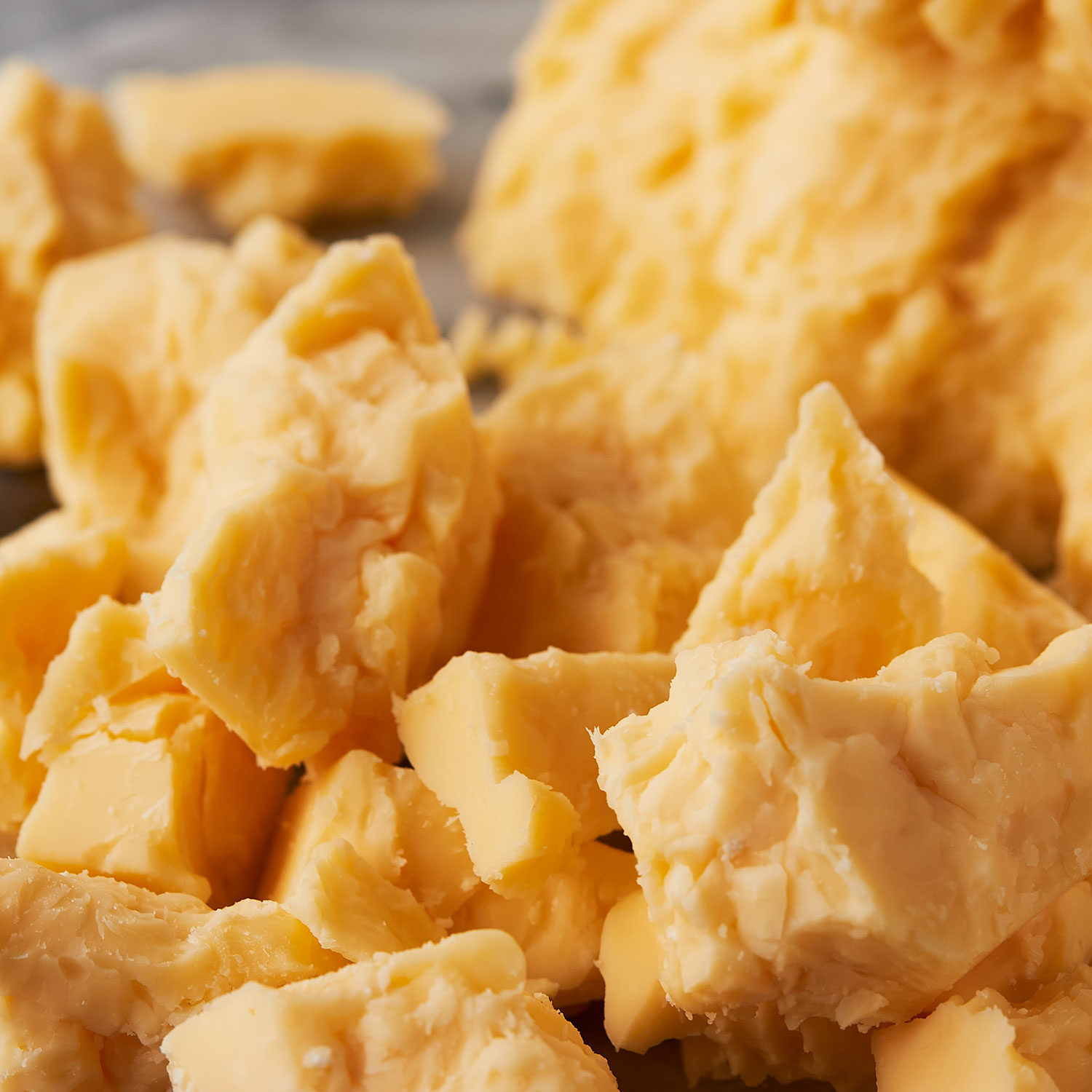 Murray’s Aged English Cheddar sweet and crumbly with a slight crunch