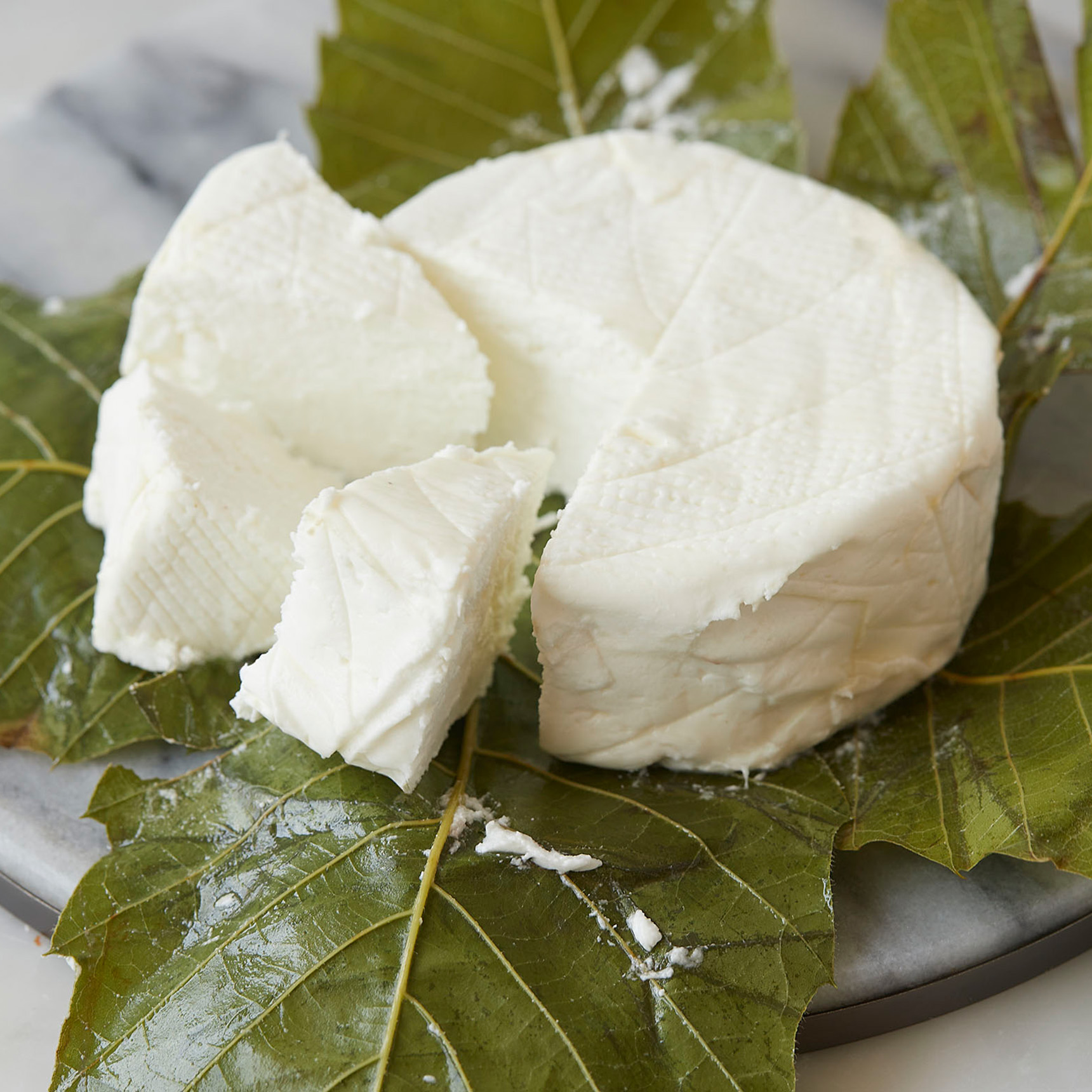Capriole O’Banon - goat cheese wrapped in bourbon-soaked leaves ...