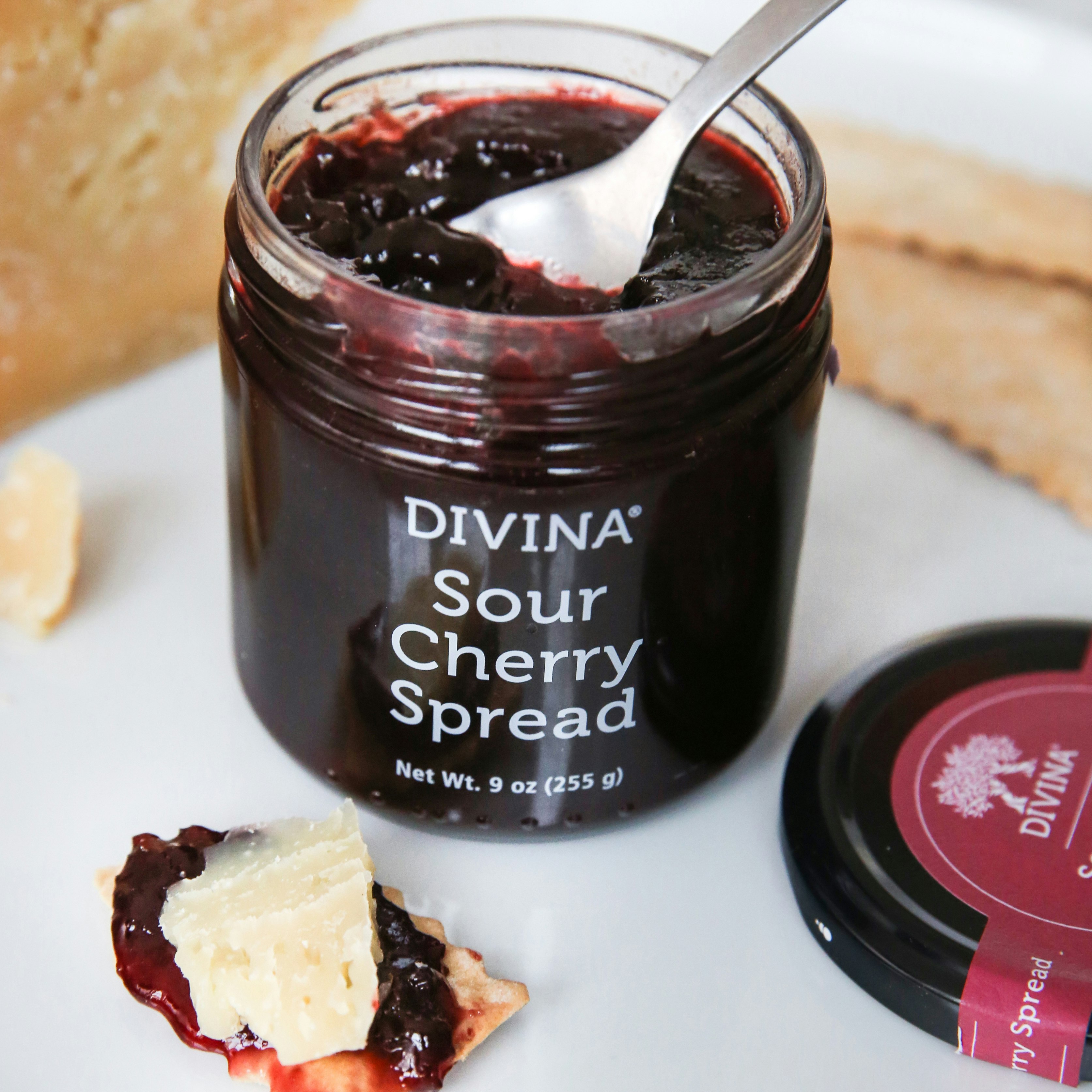 divina sour cherry spread specialty foods