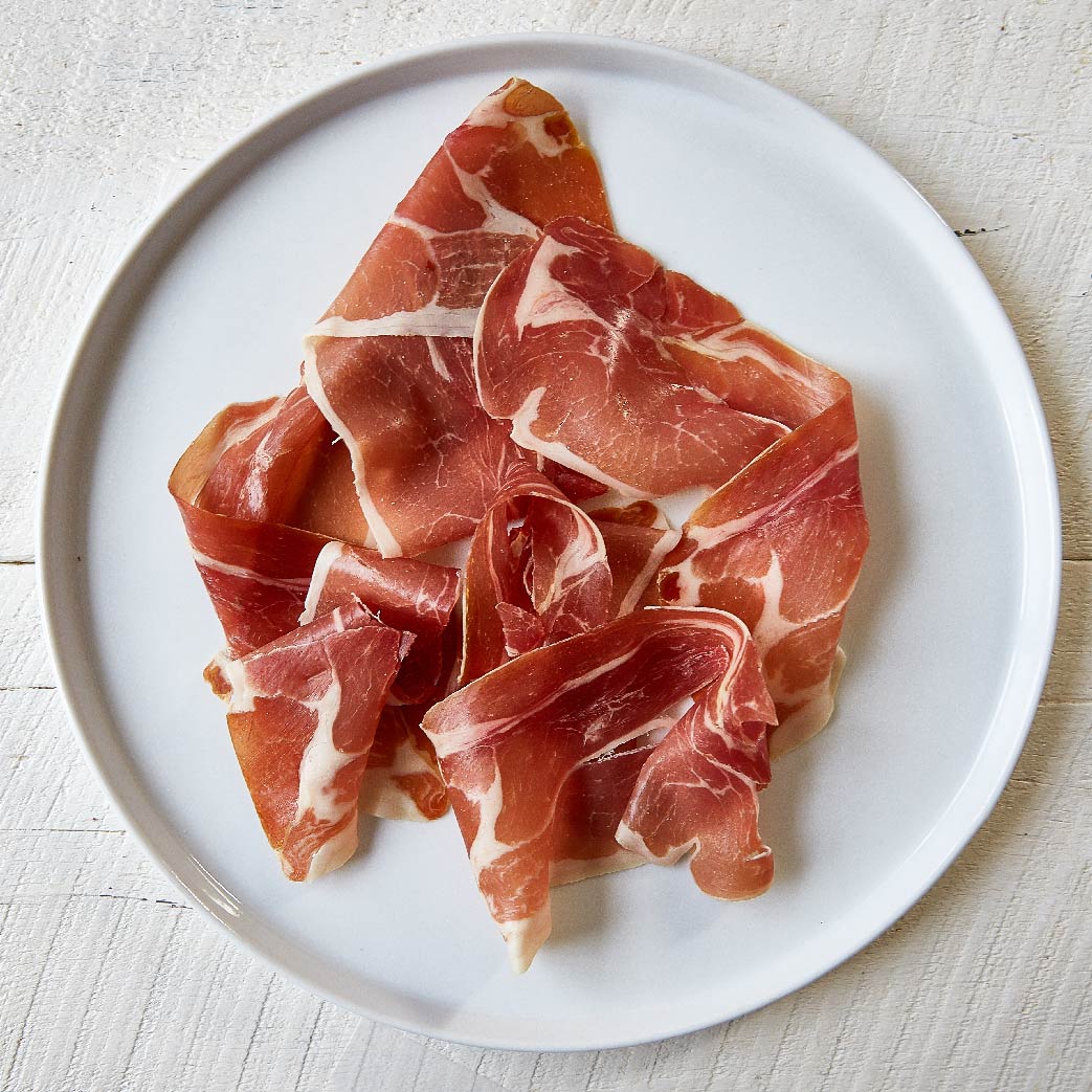 Jambon de Bayonne an ancient cured ham from the French Basque country