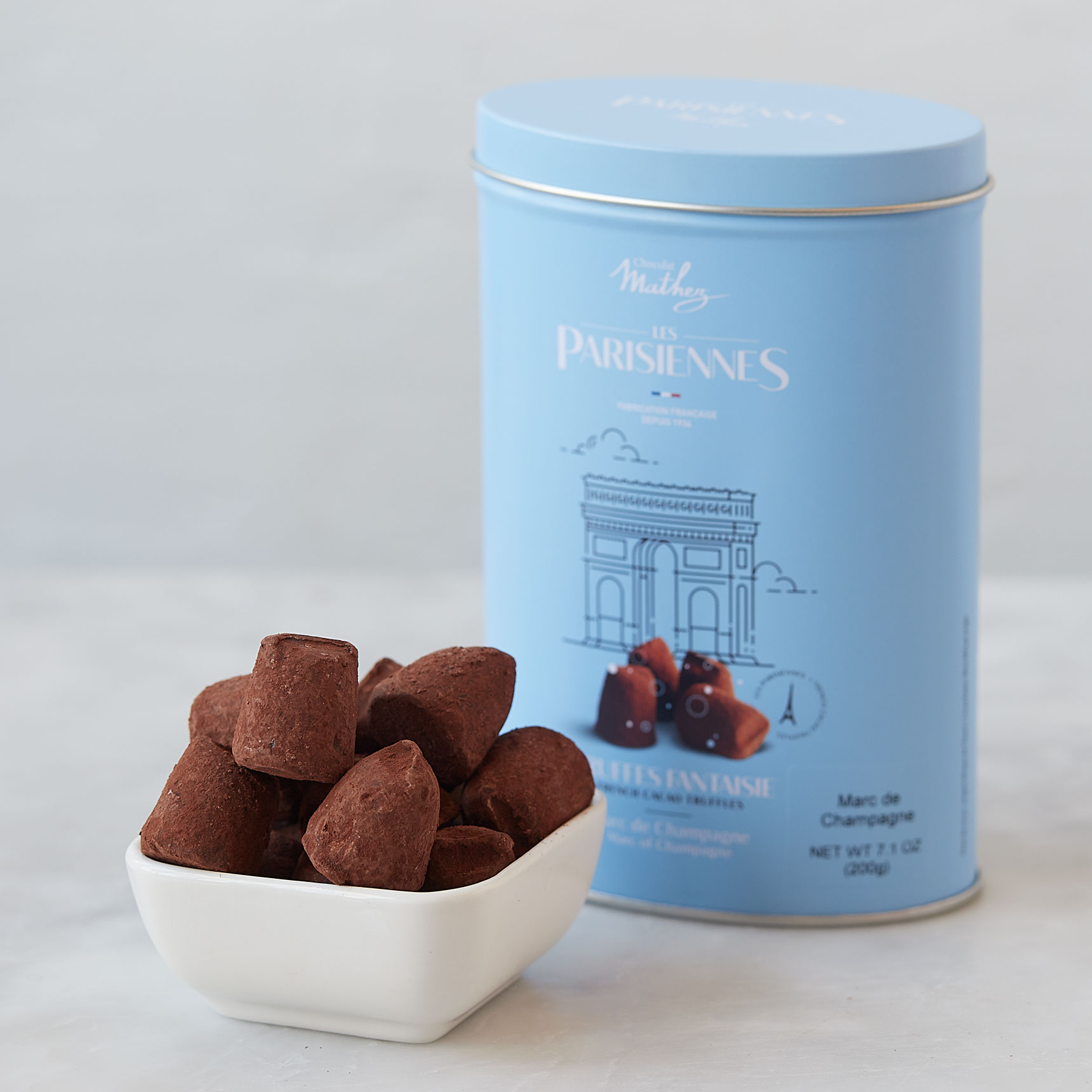 Mathez Cocoa-Powdered Truffles With Marc de Champagne | Murray's