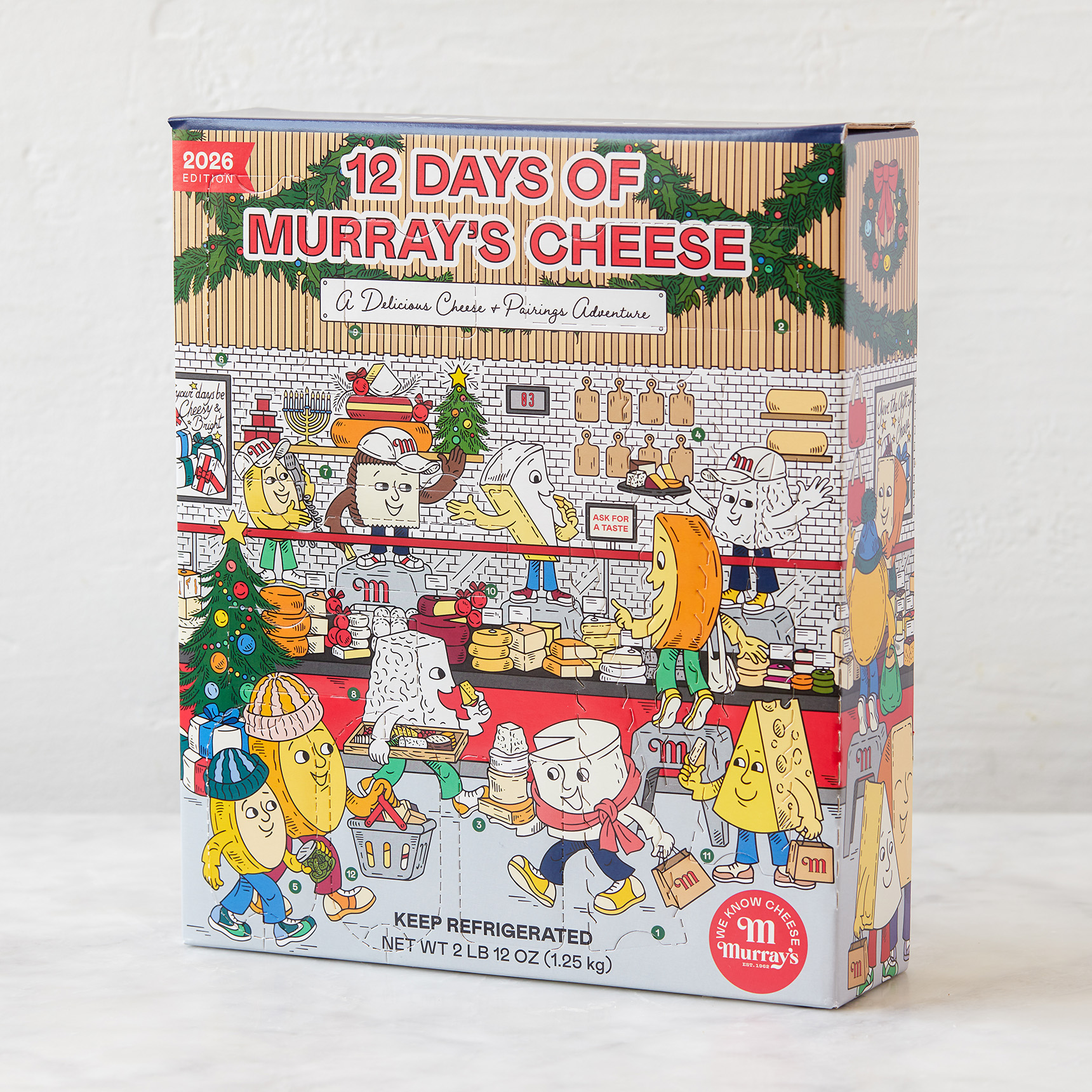 Photo of 12 Days of Murray's Cheese.