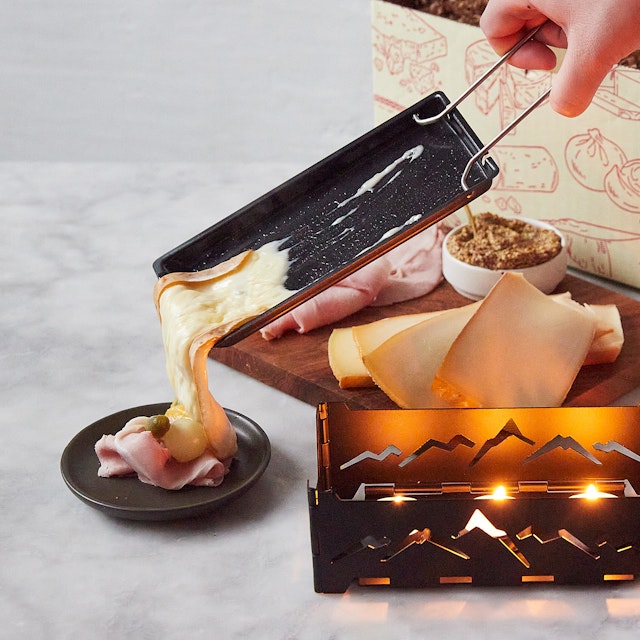 Made to Melt Raclette Set – a gift box for at-home raclette