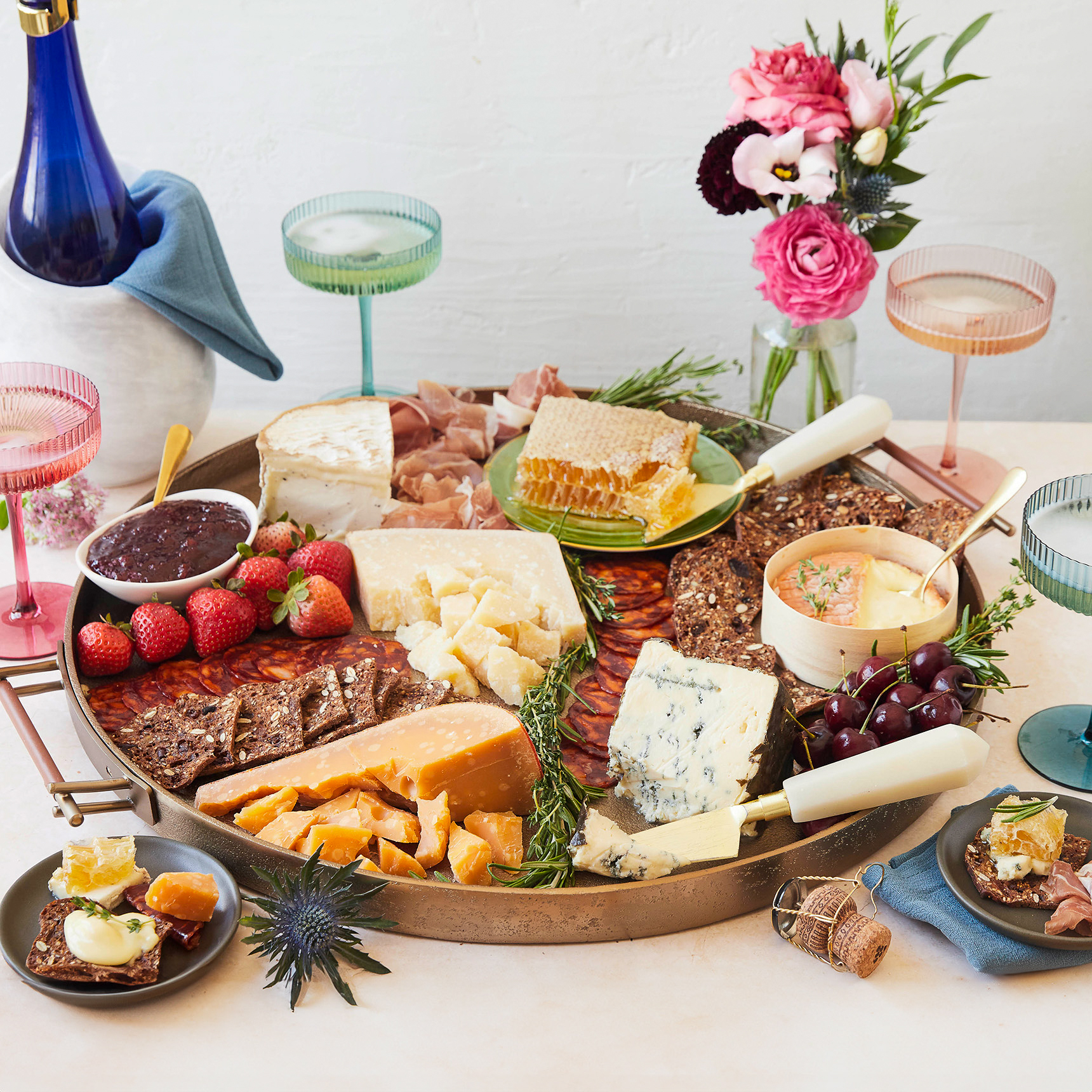 Decadent Gems – a luxe gift box featuring elevated cheeses