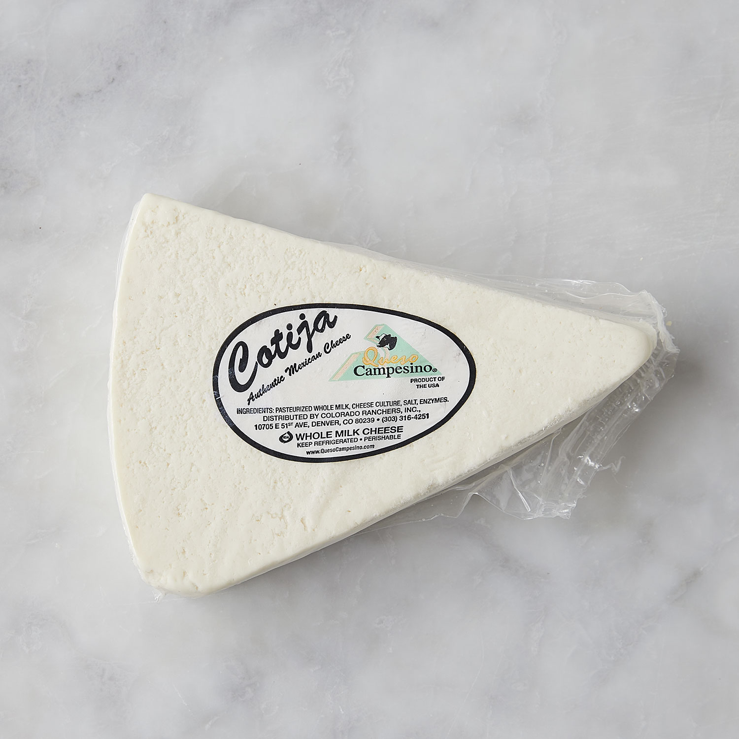 Queso Campesino Cotija – a crumbly, tangy Mexican cheese | Murray's Cheese
