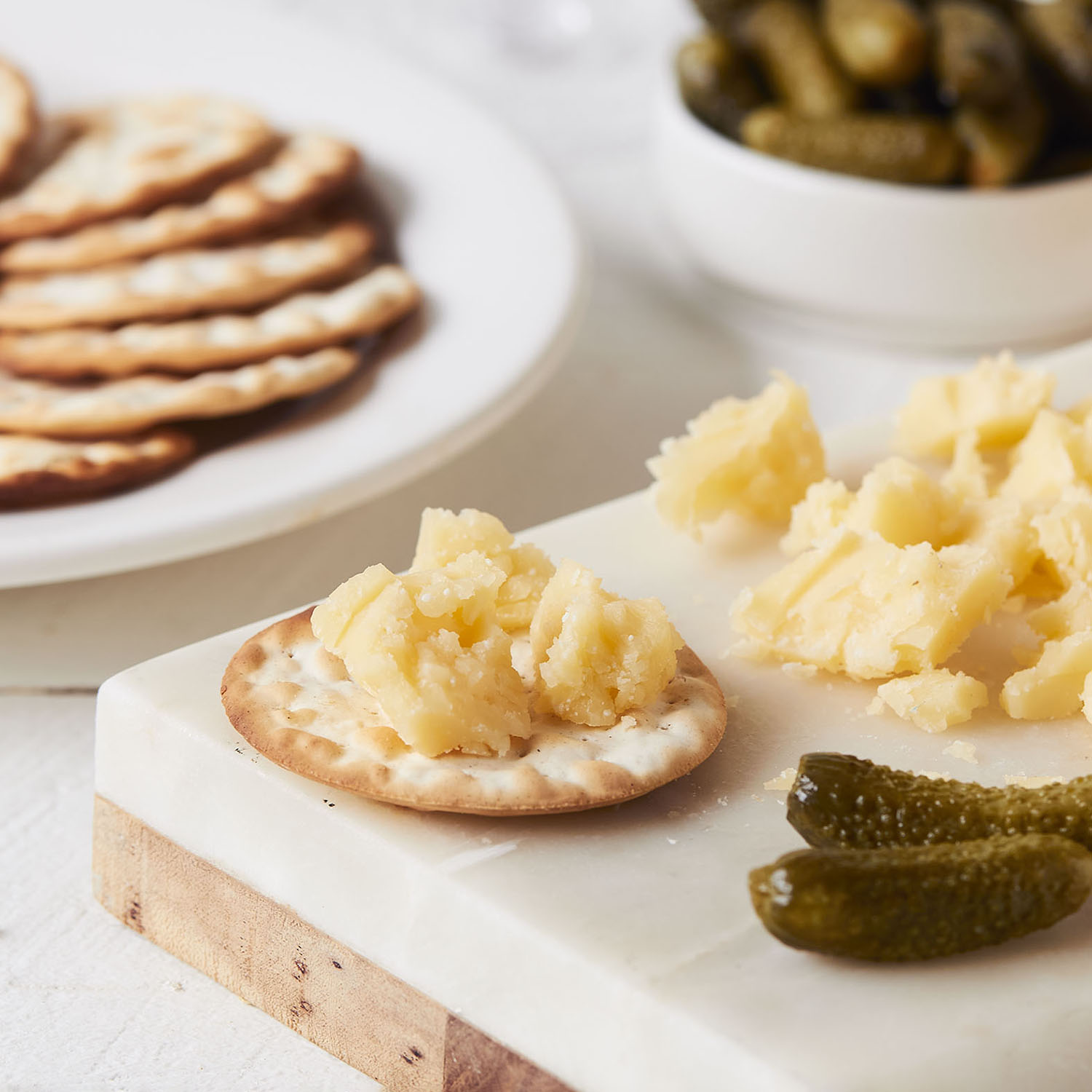 Neal's Yard Dairy Montgomery's Cheddar a robust, crumbly cheddar