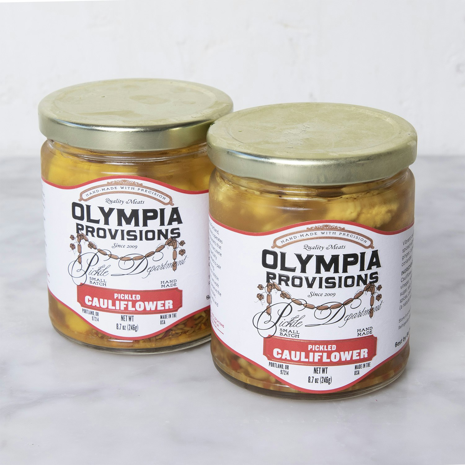 Olympia Provisions Pickled Cauliflower specialty foods