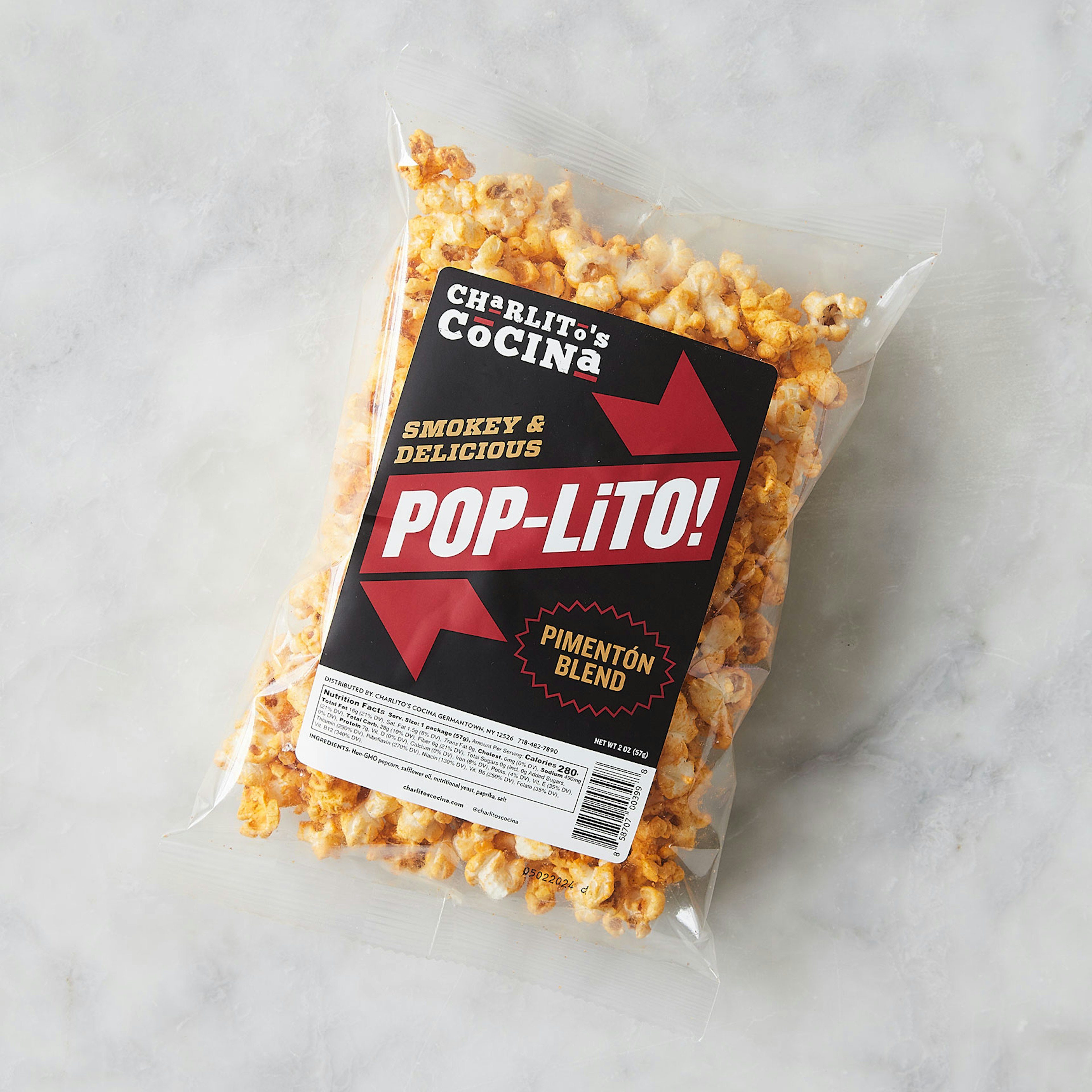  Charlito's Cocina Pop-Lito Pimenton Popcorn