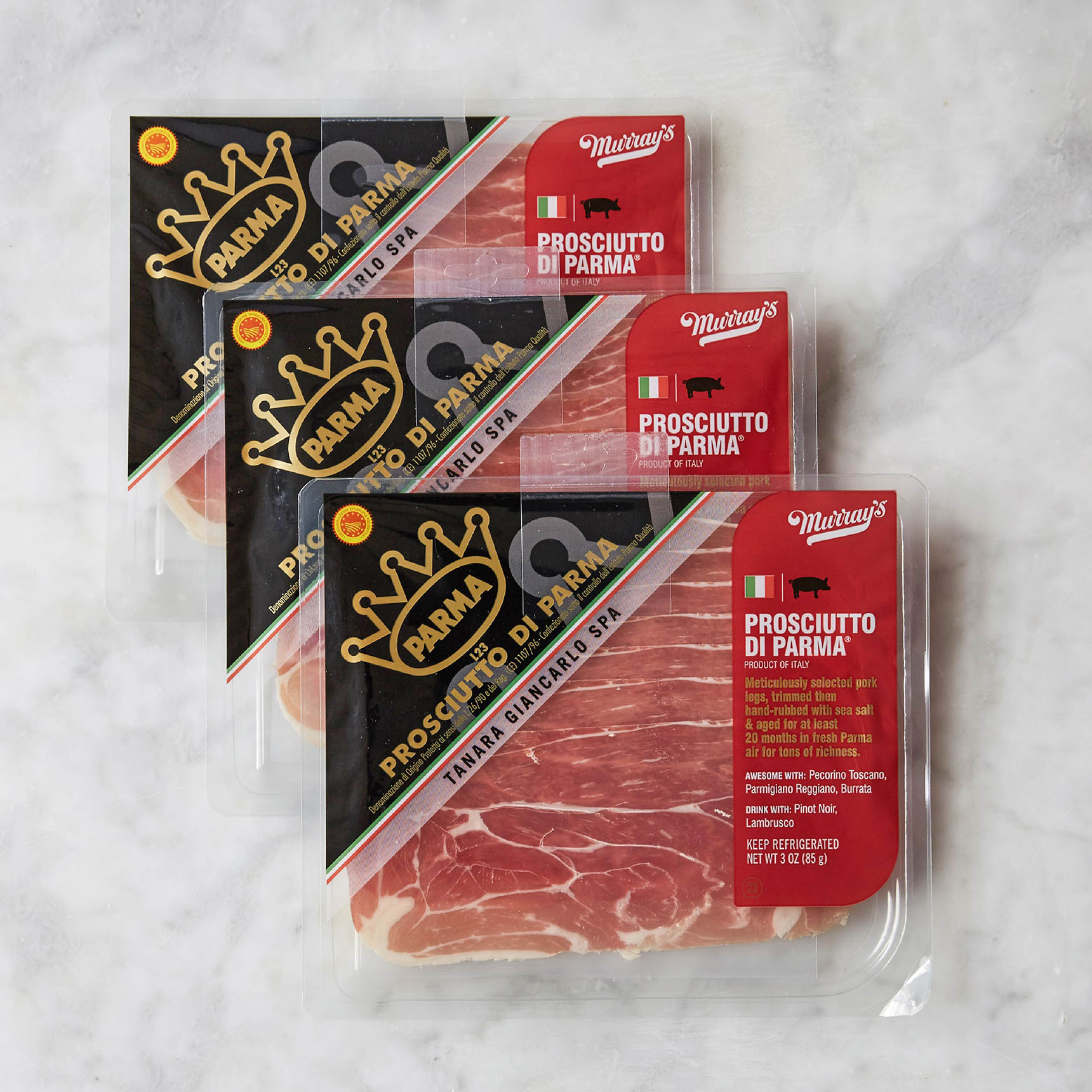 Murray's Prosciutto di Parma 3Pack Murray's Cheese