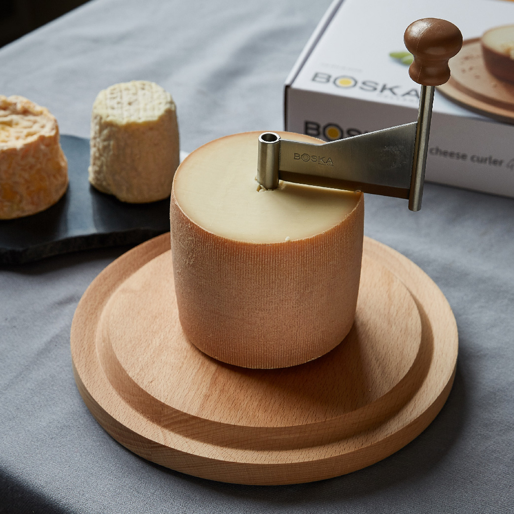 Boska Girolle Machine – an artisanal cheese carving tool