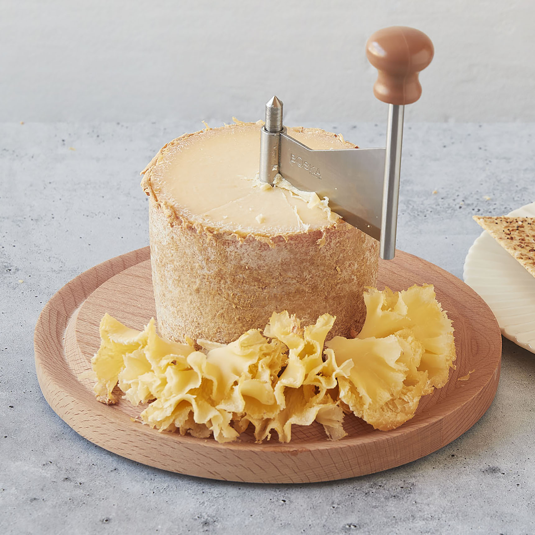 La Girolle for Tête-de-Moine Cheese