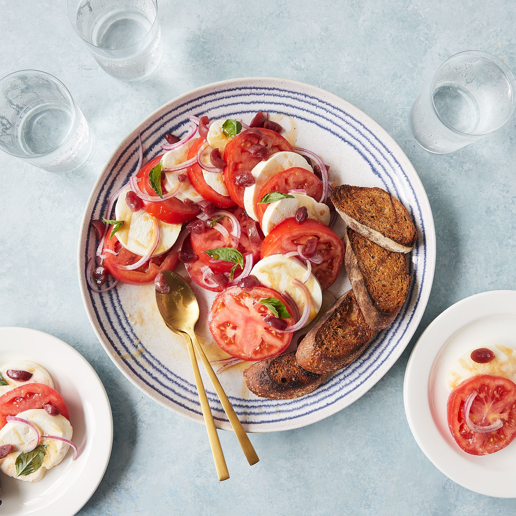 Caprese Salad With Garlic Toast​ | Murray's Cheese