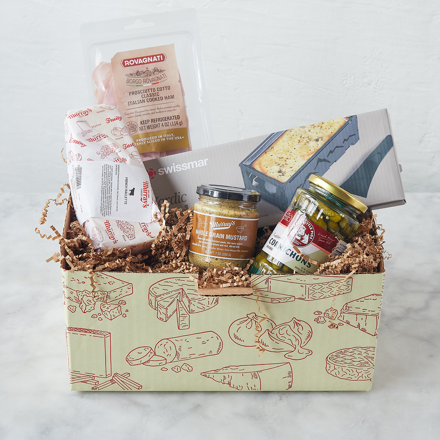 Made to Melt Raclette Set – a gift box for at-home raclette