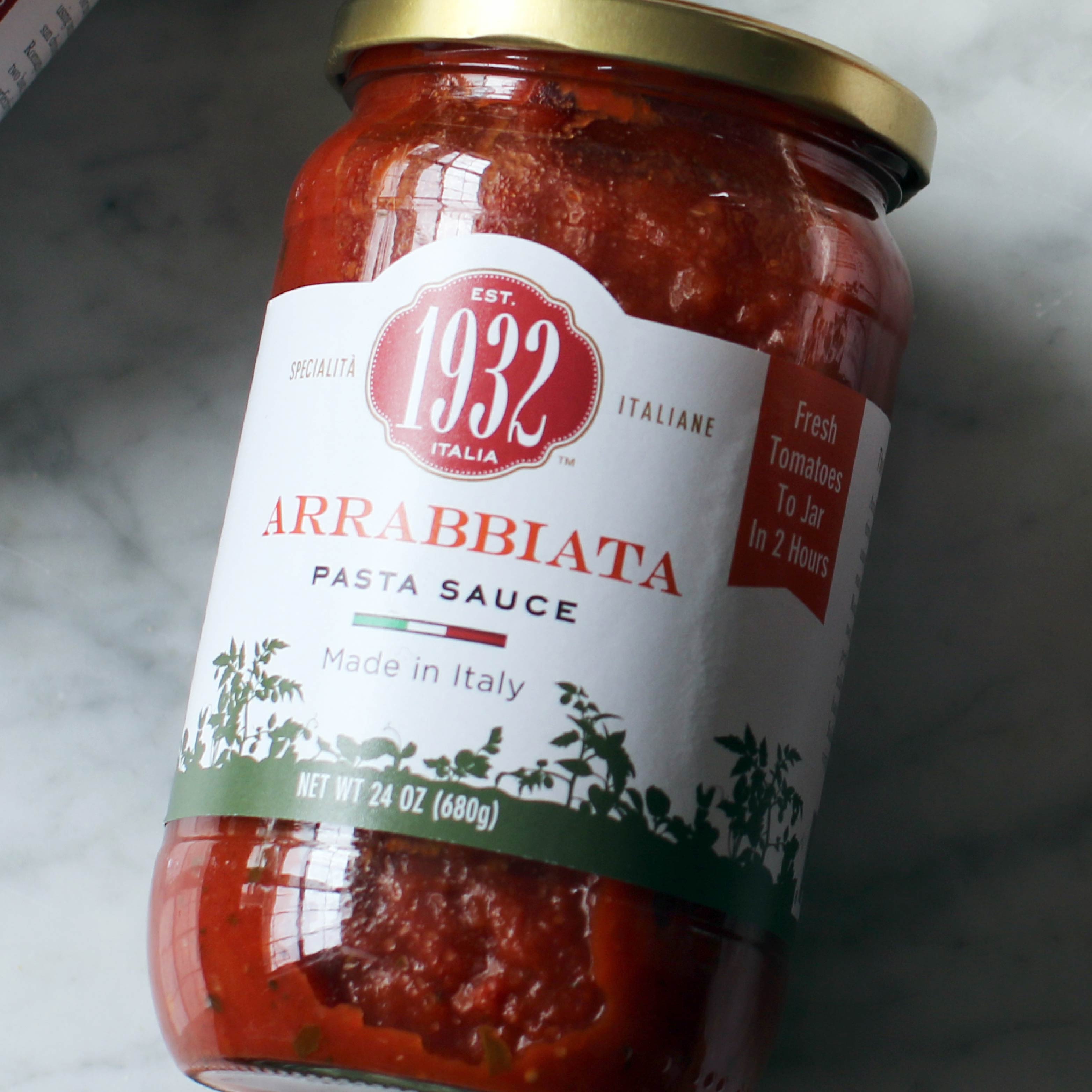 1932 Arrabiata Sauce - a spicy Italian tomato and chili pepper sauce