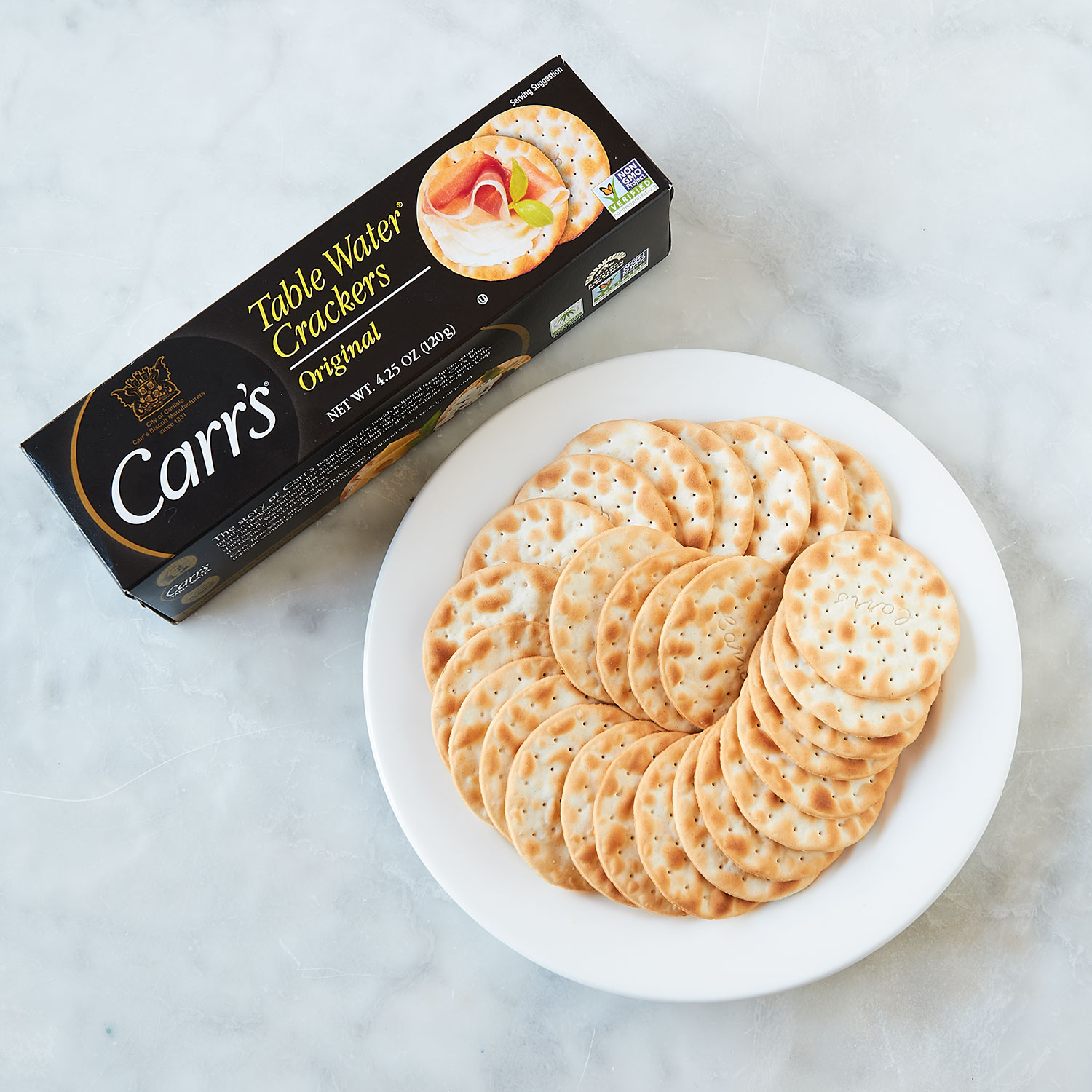 Carr’s Water Crackers a light, crisp cracker Murray's Cheese