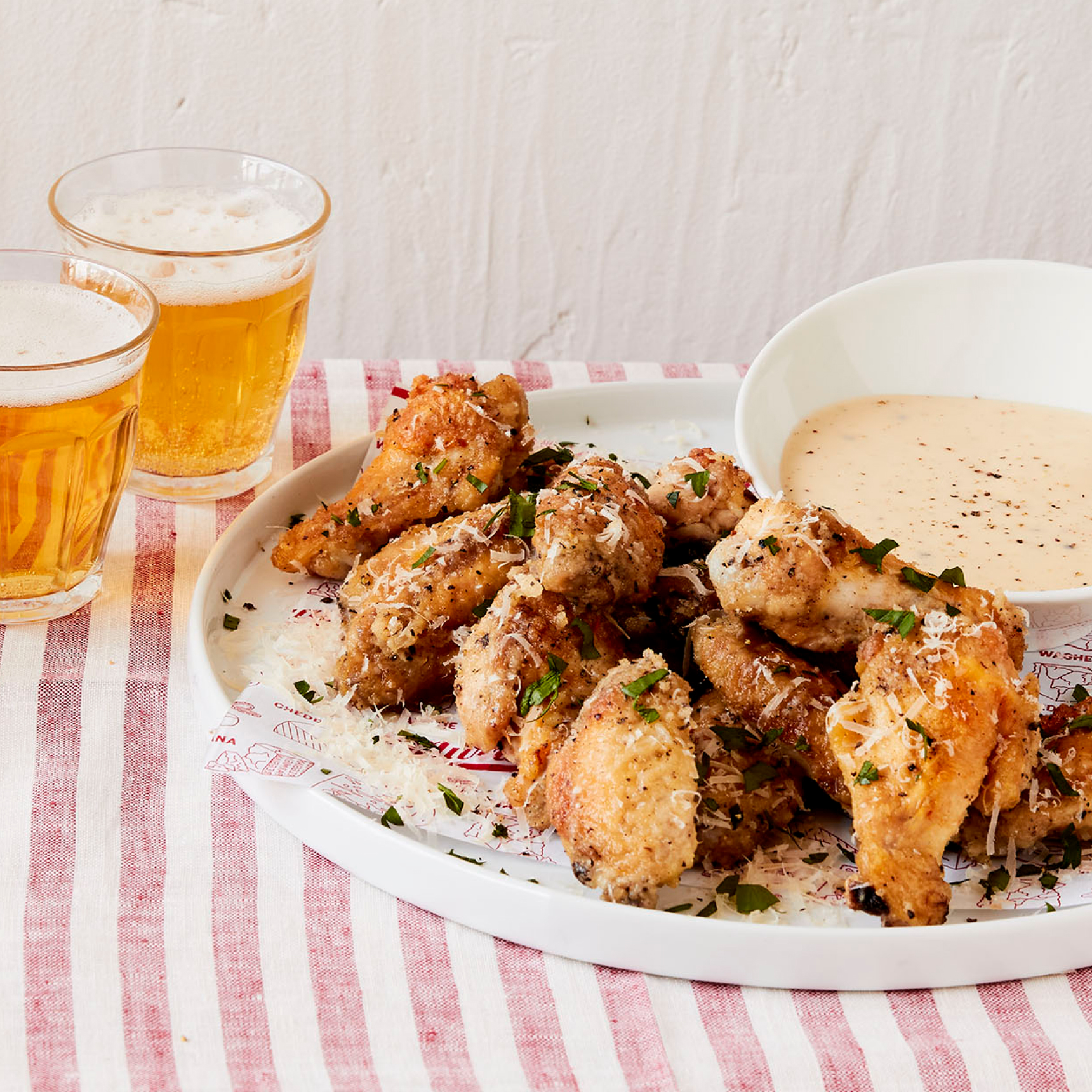 Garlic Parm Wings | Murray's Cheese
