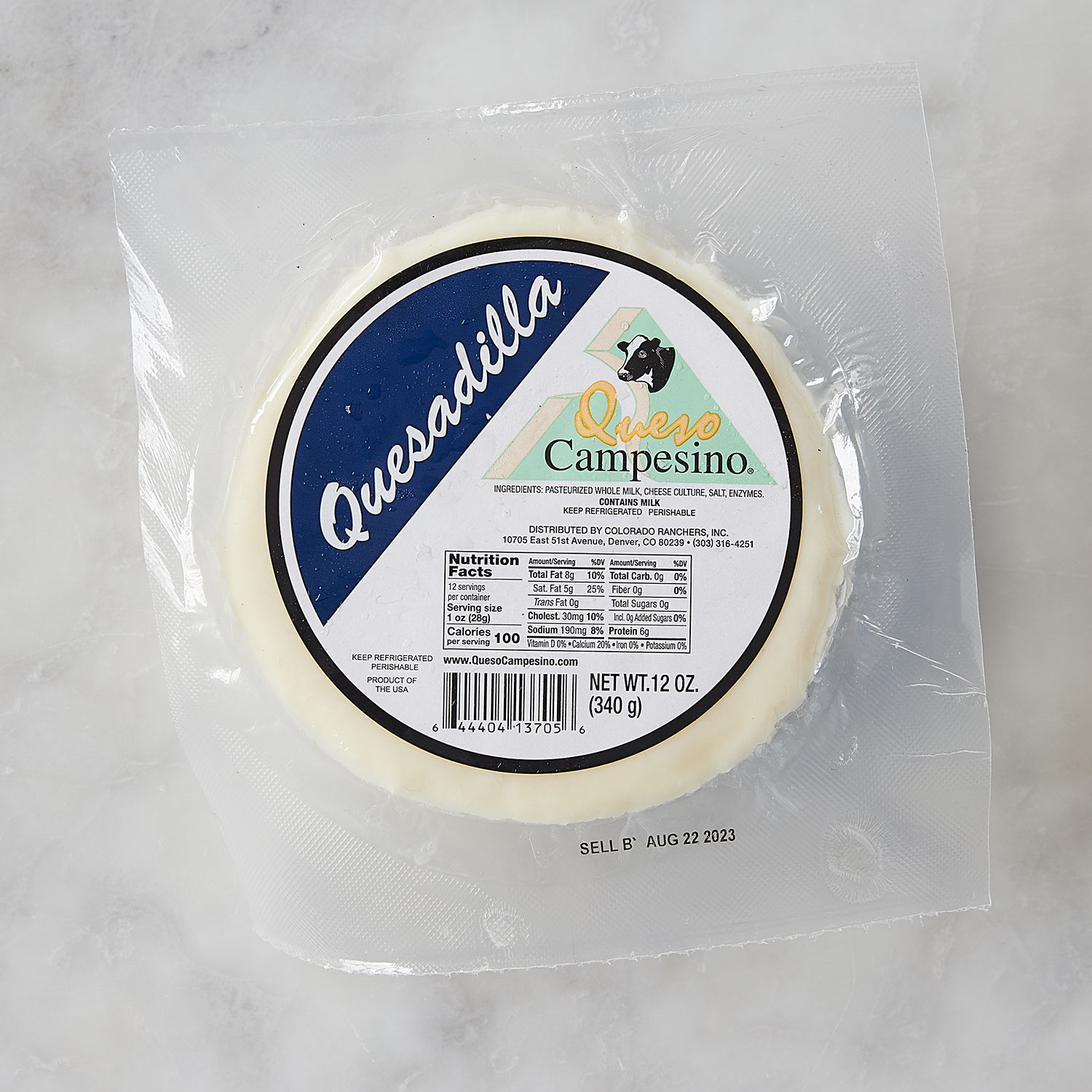 Queso Campesino Queso Quesadilla – Mild Mexican Melting Cheese | Murray ...