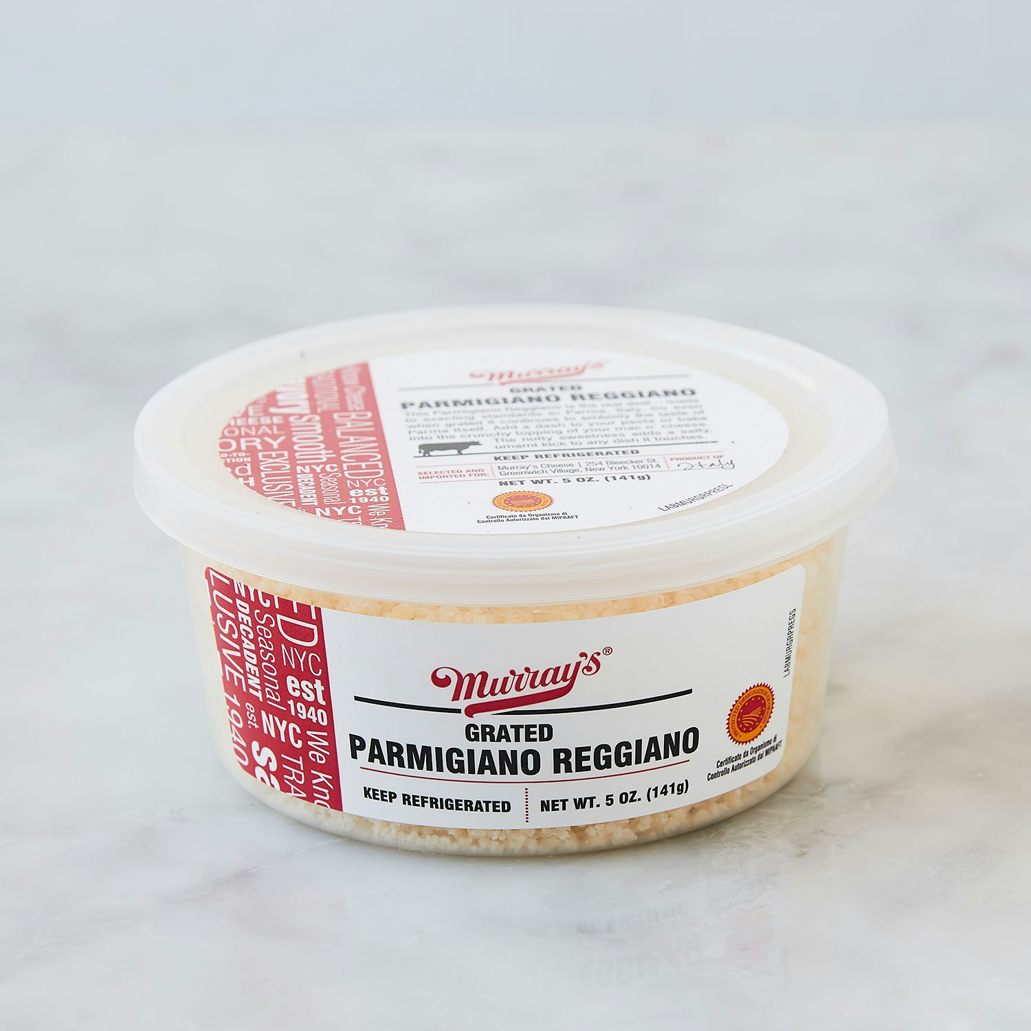 Murray's Parmigiano Reggiano Grated