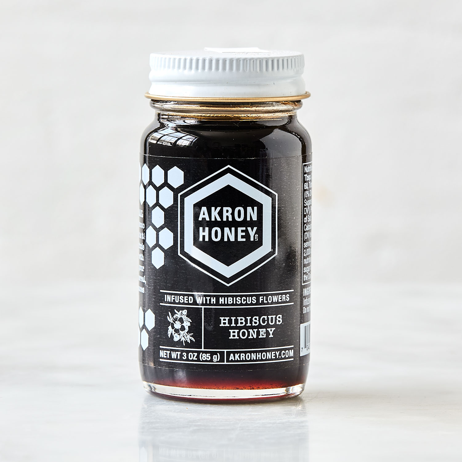 Akron Honey Hibiscus Honey – raw honey with a fruity twist