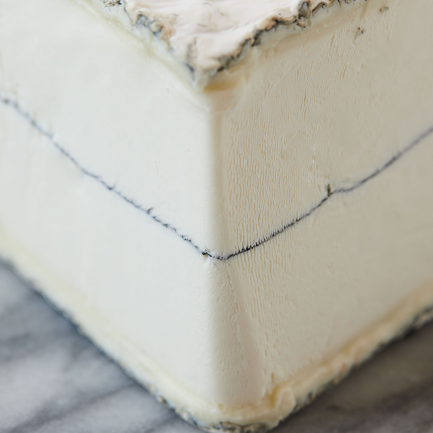 Cypress Grove Humboldt Fog a creamy, cakey goat’s milk cheese