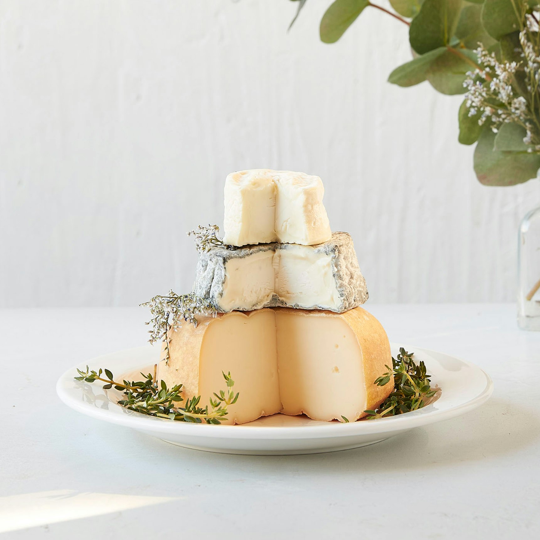 Cheese tower for two